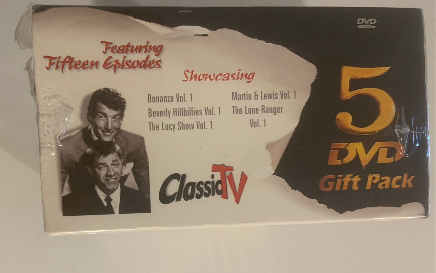 DVD X5 Classic TV Boxset BONANZA Martin & Lewis Lucy Show Lane Ranger Sealed NEW