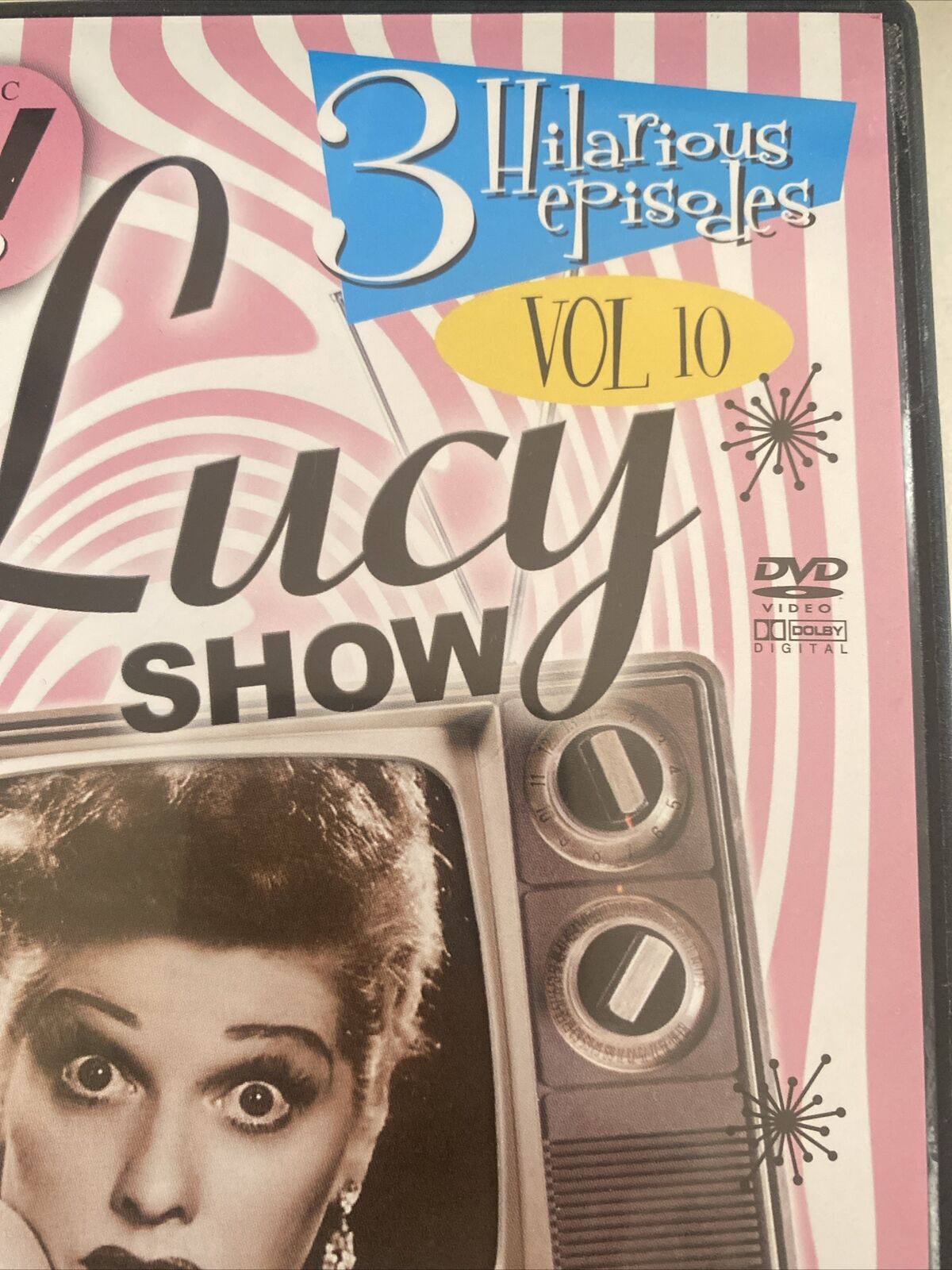 DVD THE LUCY SHOW VOL 10 Slapstick Comedy Lucille Ball 3 Hilarious Episodes Open