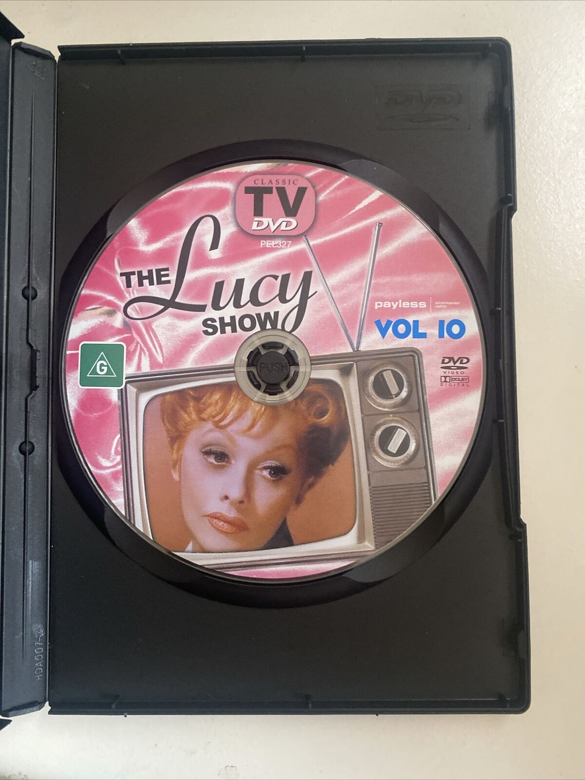 DVD THE LUCY SHOW VOL 10 Slapstick Comedy Lucille Ball 3 Hilarious Episodes Open