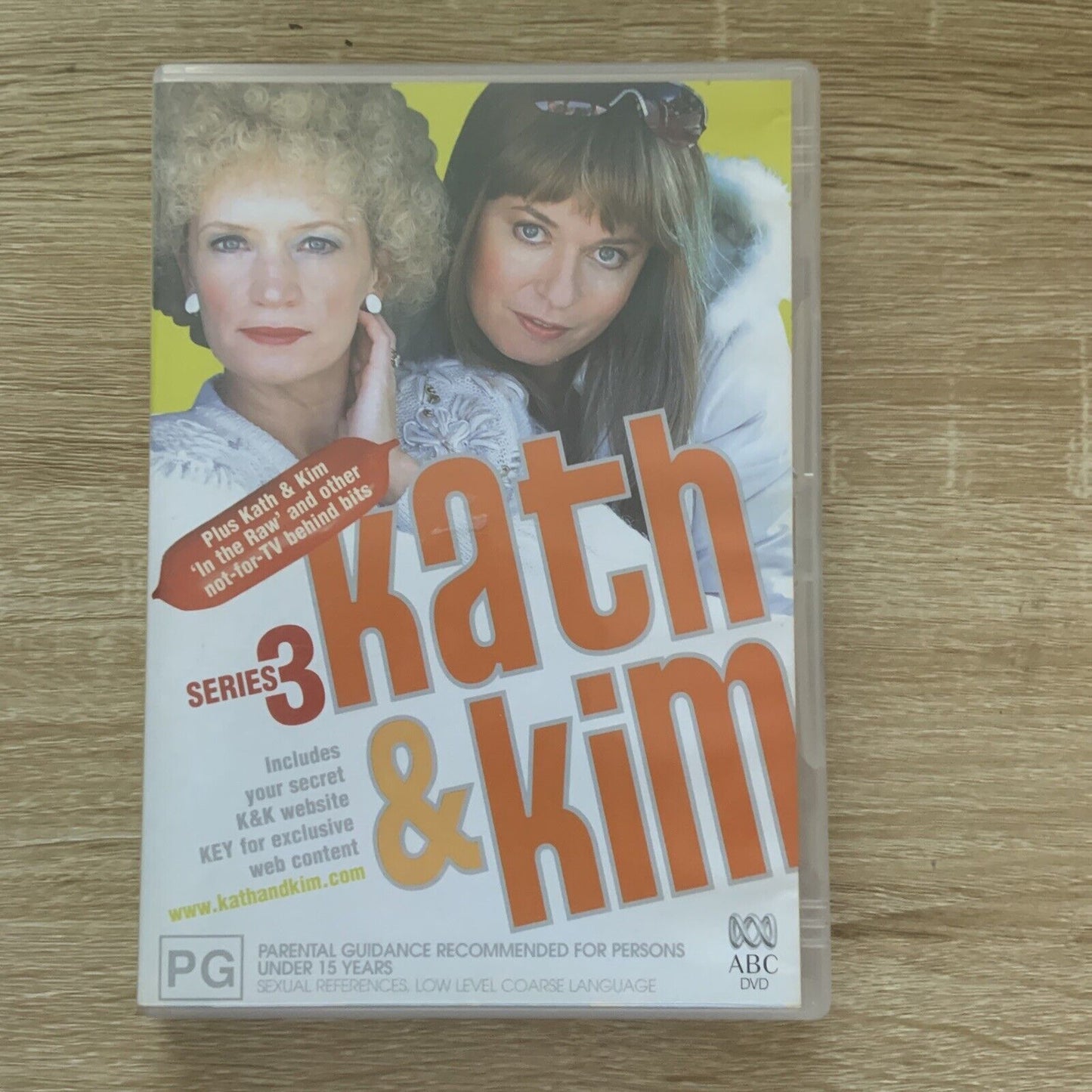 DVD KATH & KIM Series 3 2004 R4 Jane Turner Gina Riley Australian TV 2 Disc Set