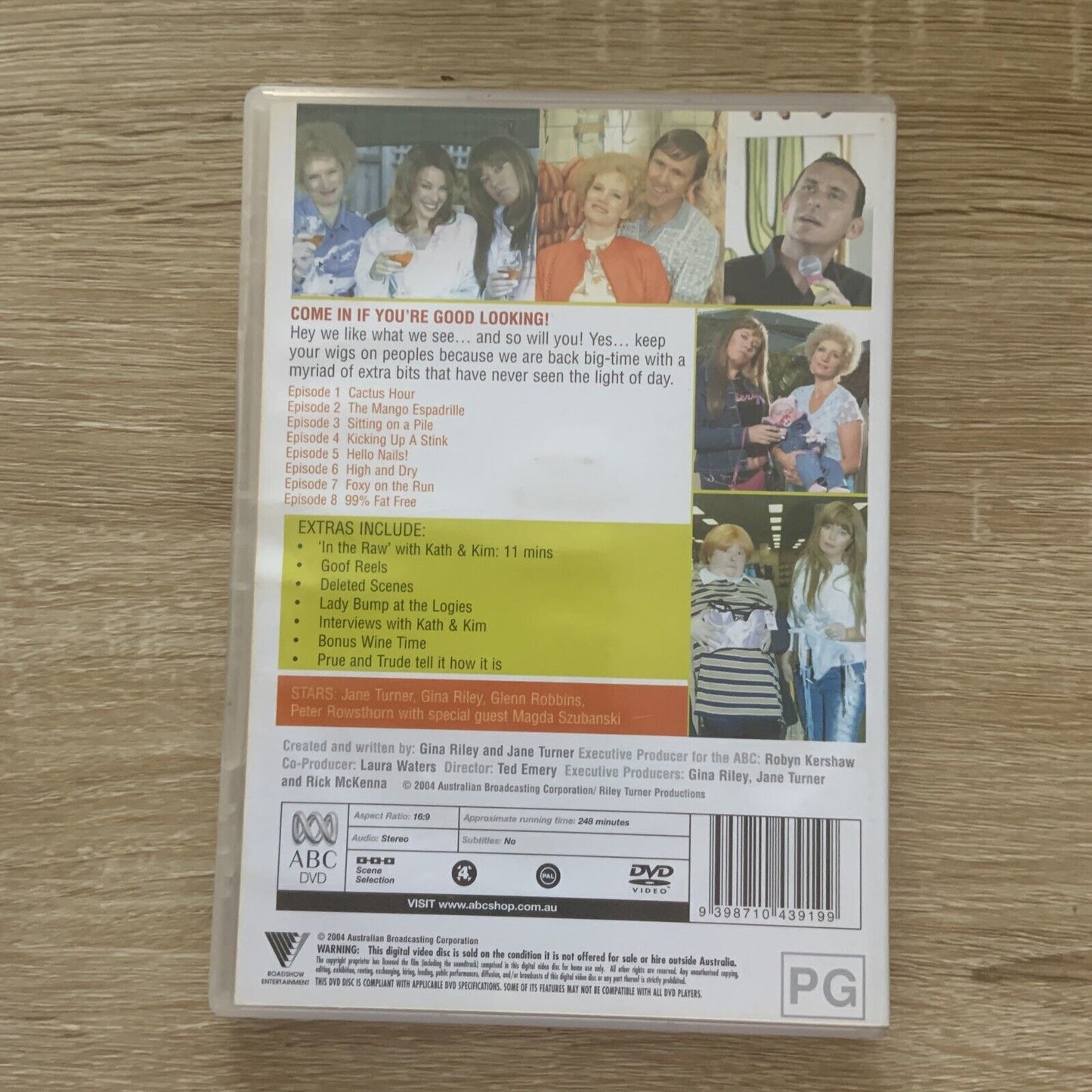 DVD KATH & KIM Series 3 2004 R4 Jane Turner Gina Riley Australian TV 2 Disc Set