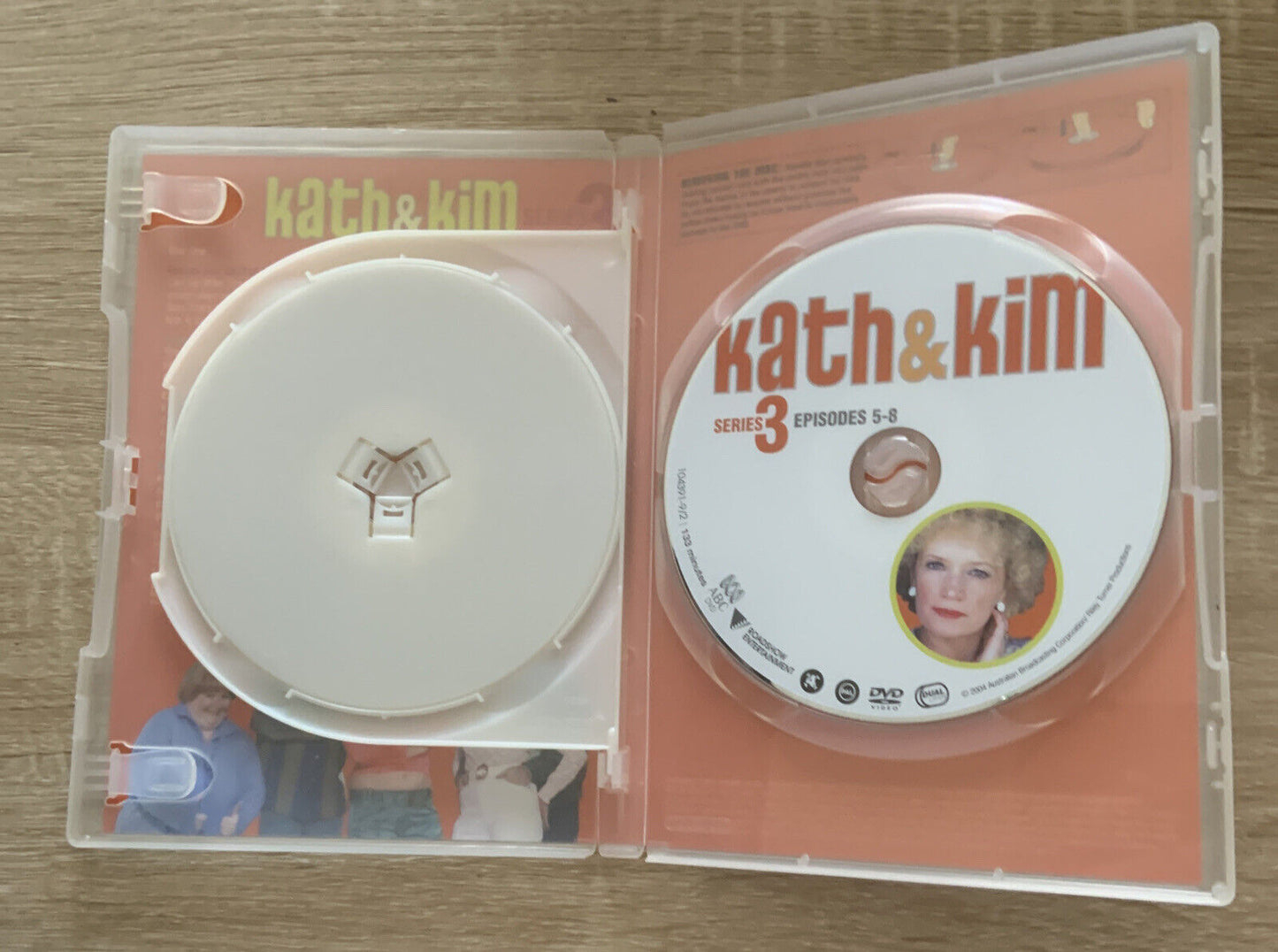 DVD KATH & KIM Series 3 2004 R4 Jane Turner Gina Riley Australian TV 2 Disc Set