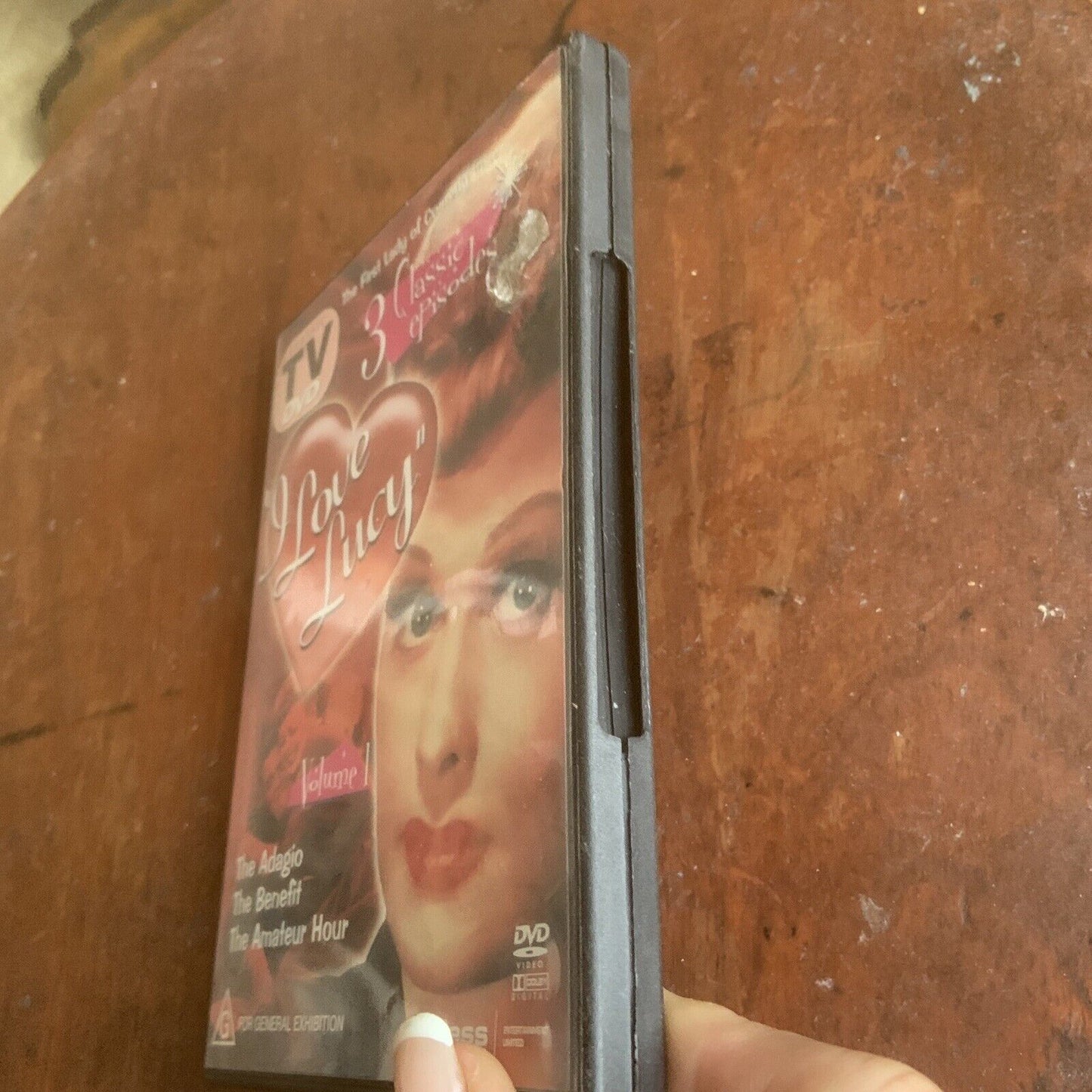 DVD I LOVE LUCY VOL 1 Slapstick Comedy 3 Classic Episodes Lucille Ball Open NEW