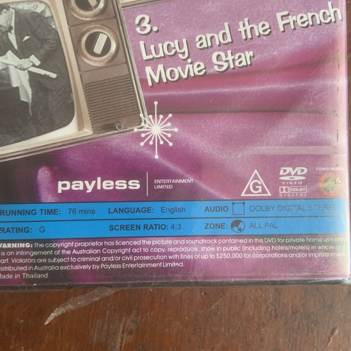 DVD THE LUCY SHOW VOL 1 3 Hilarious Episodes Slapstick Comedy Lucille Ball NEW
