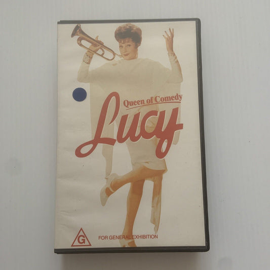 Vintage VHS QUEEN OF COMEDY Lucy Video Tape Movie Slapstick Lucille Ball