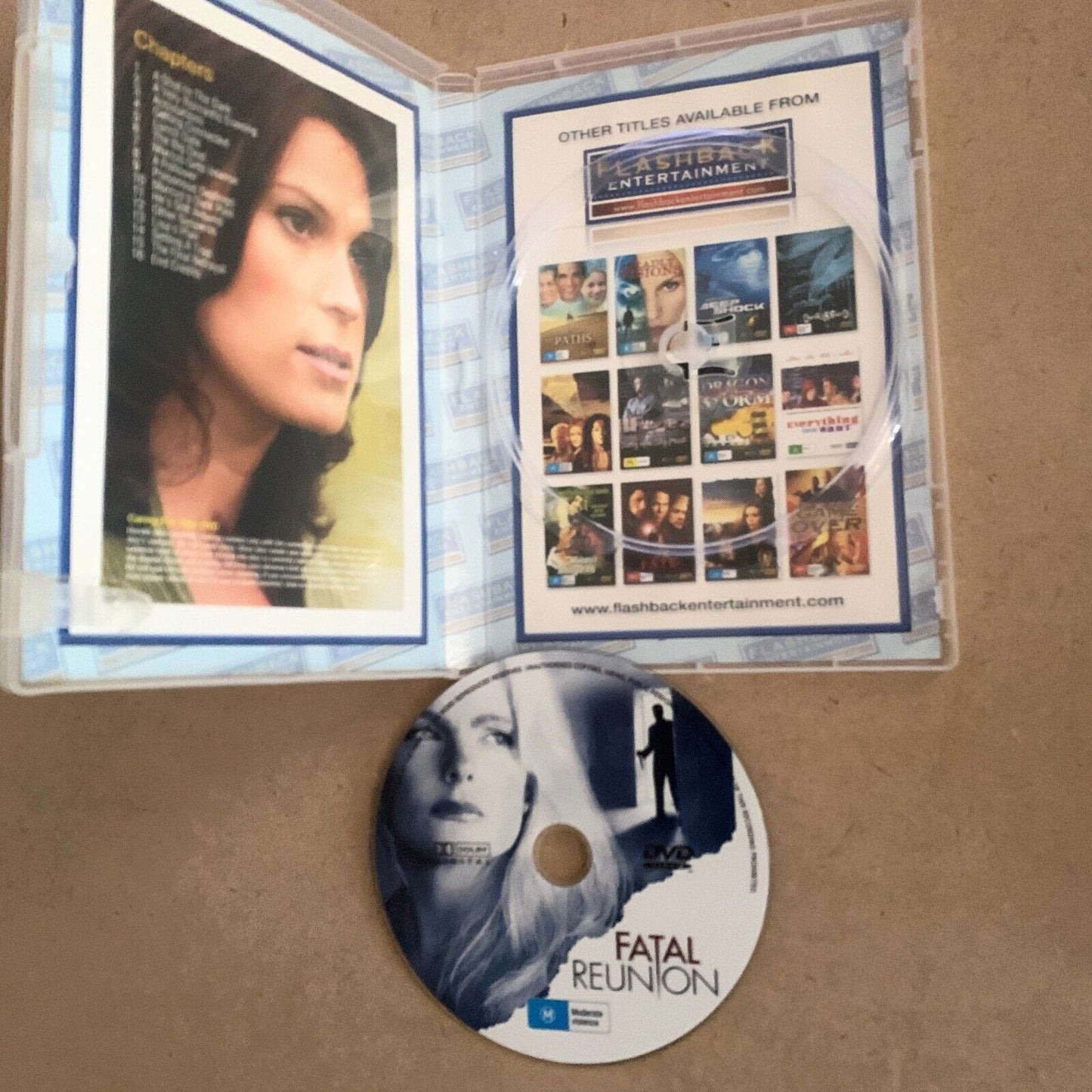DVD FATAL REUNION Erika Eleniak David Millbern Movie Obsession Stalking NEW