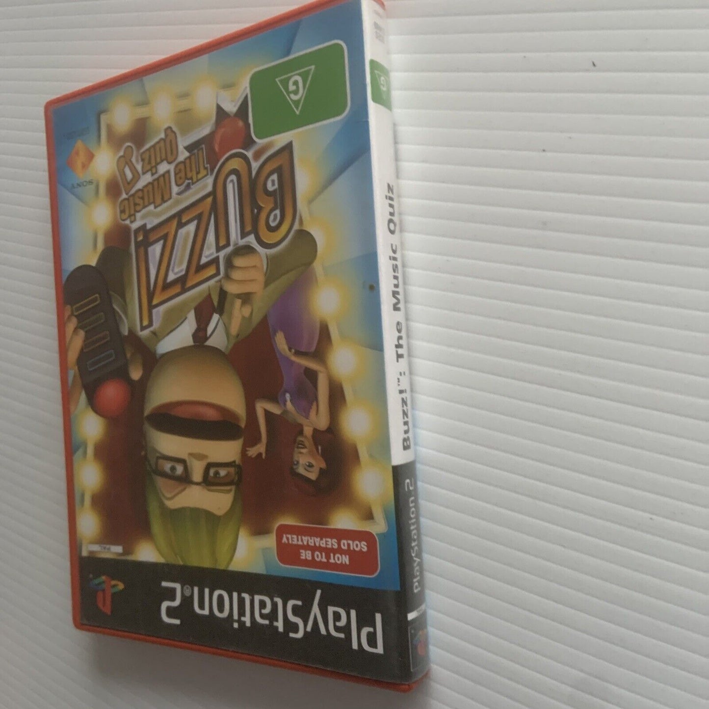 Playstation 2 BUZZ THE MUSIC QUIZ Sony PS2 Video Games PAL BUZZ!