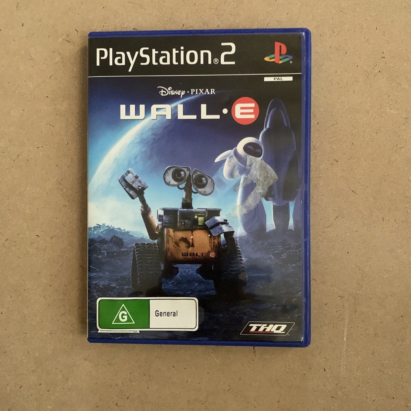 PlayStation 2 WALL.E Disney Pixar Animation PS2 THQ Robot Adventure G Wall E