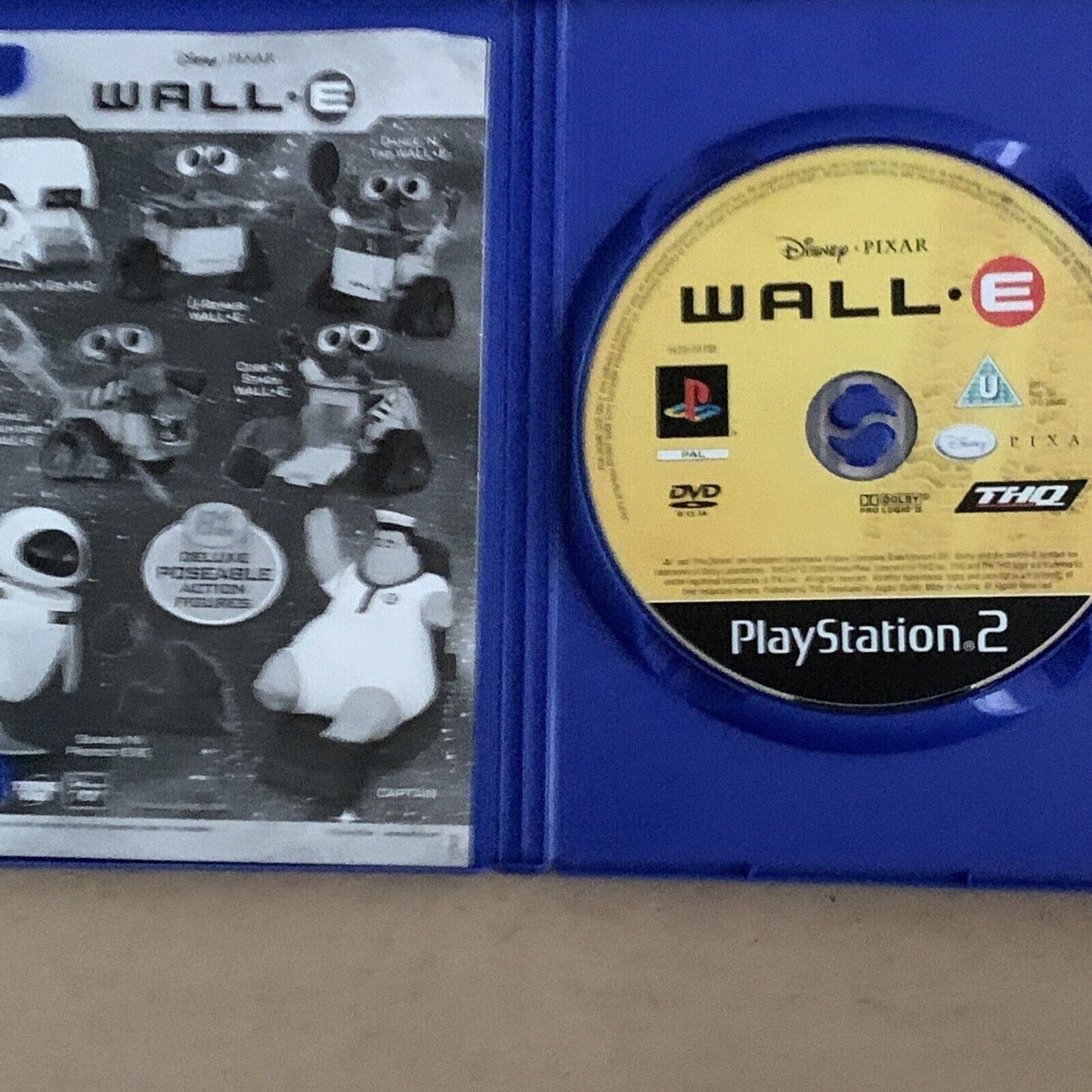 PlayStation 2 WALL.E Disney Pixar Animation PS2 THQ Robot Adventure G Wall E