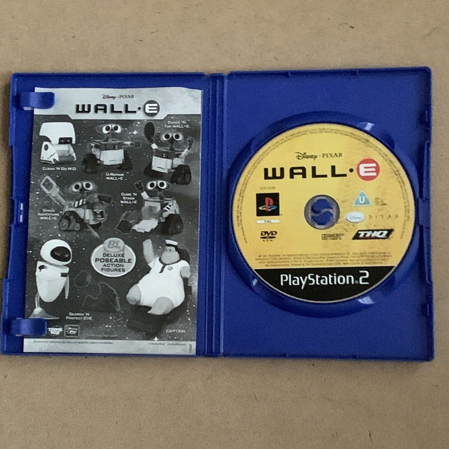 PlayStation 2 WALL.E Disney Pixar Animation PS2 THQ Robot Adventure G Wall E