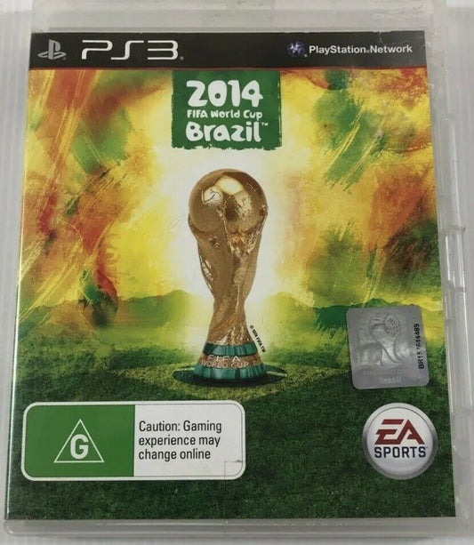 PlayStation 3 2014 FIFA World Cup Brazil PS3 Sony Soccer Football + Manual