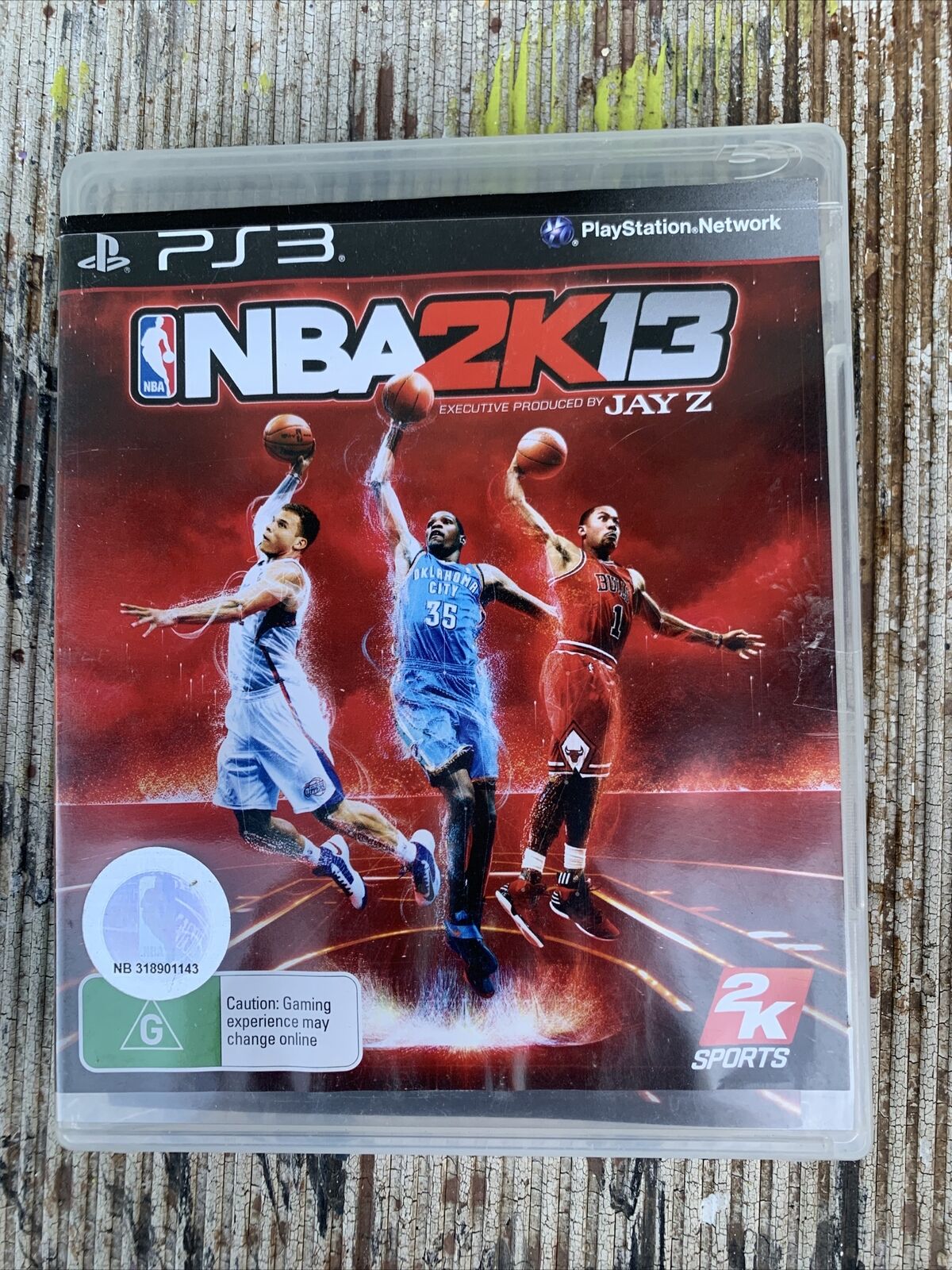 PlayStation 3 NBA 2K13 Sports PS3 Basketball Game Complete W Manual By Jay Z NEW