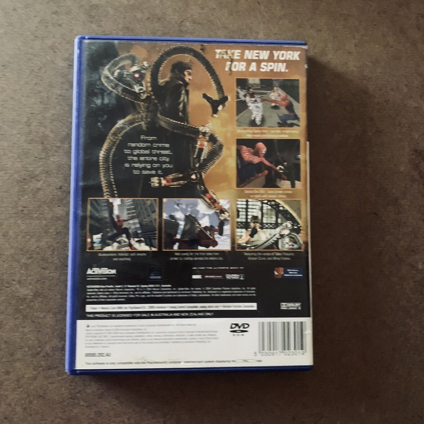 Playstation 2 SPIDER MAN 2 PS2 2004 PAL SpiderMan New York SuperHero Activision