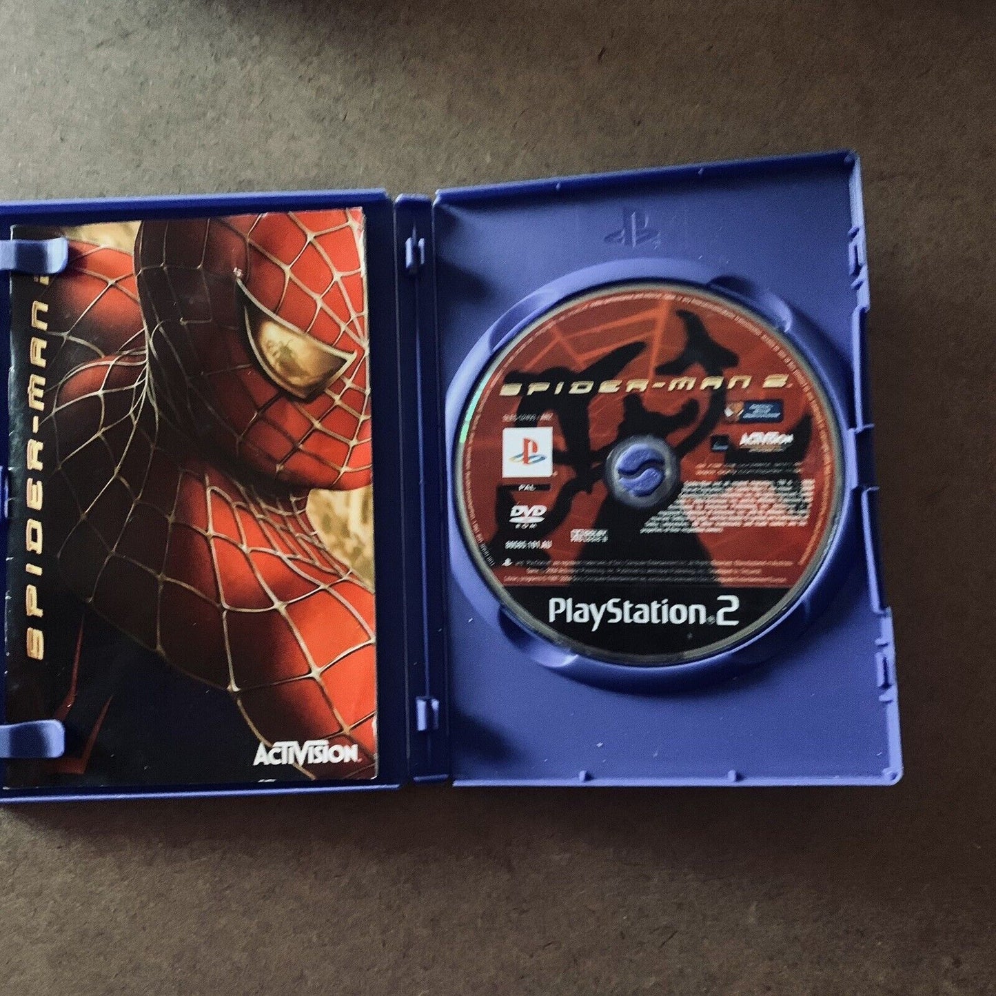 Playstation 2 SPIDER MAN 2 PS2 2004 PAL SpiderMan New York SuperHero Activision
