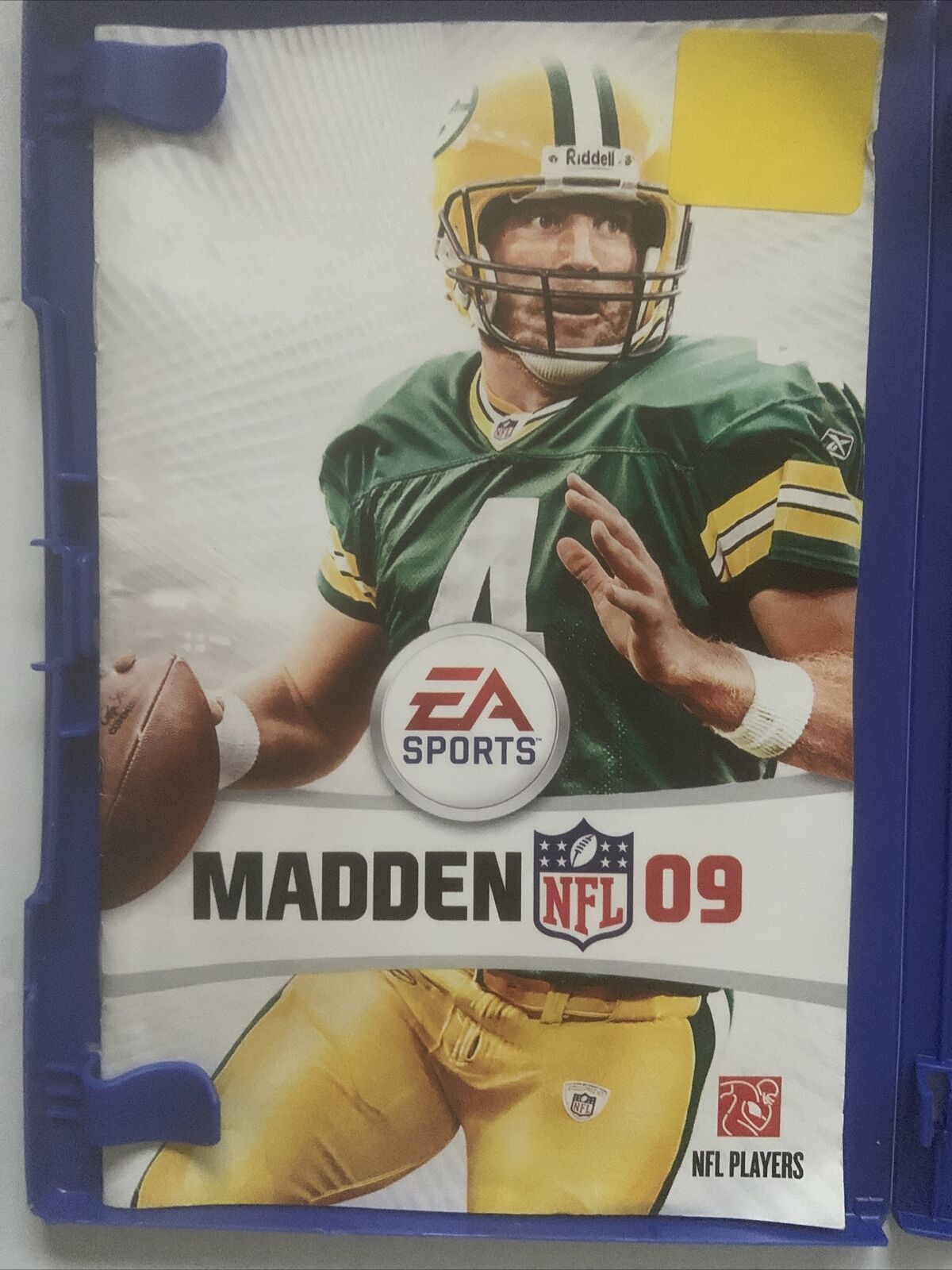 PlayStation 2 MADDEN NFL 09 PS2 Complete W Manual Blue Case EA Sports Game 2008