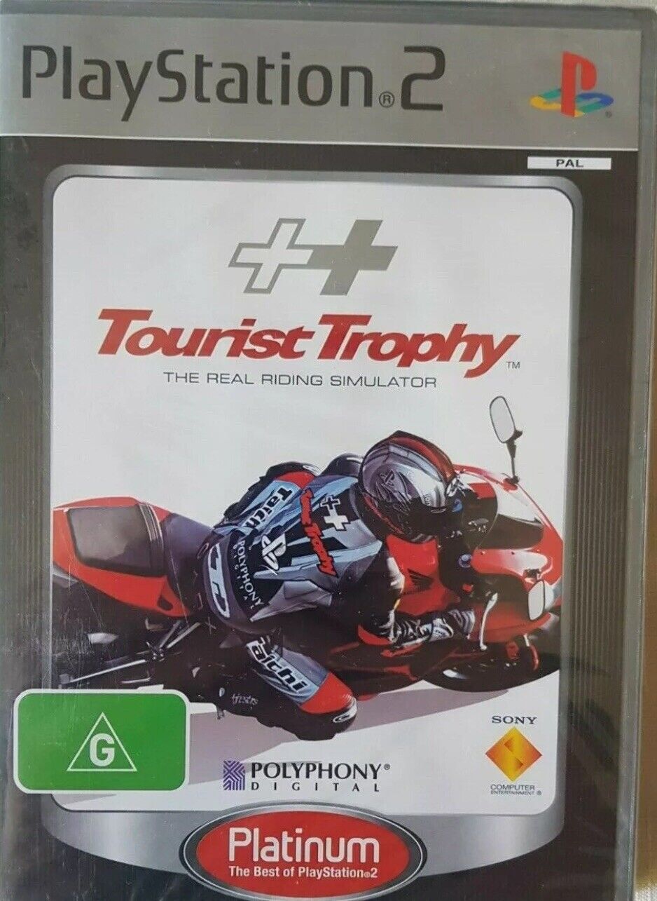 PlayStation 2 TOURIST TROPHY For PS2 PAL Sony Real Riding Simulator