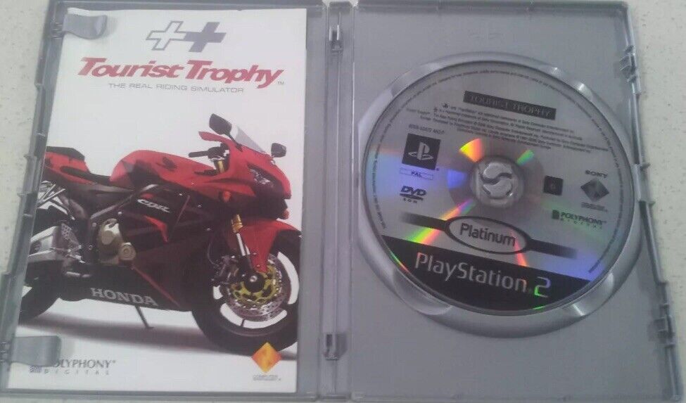 PlayStation 2 TOURIST TROPHY For PS2 PAL Sony Real Riding Simulator
