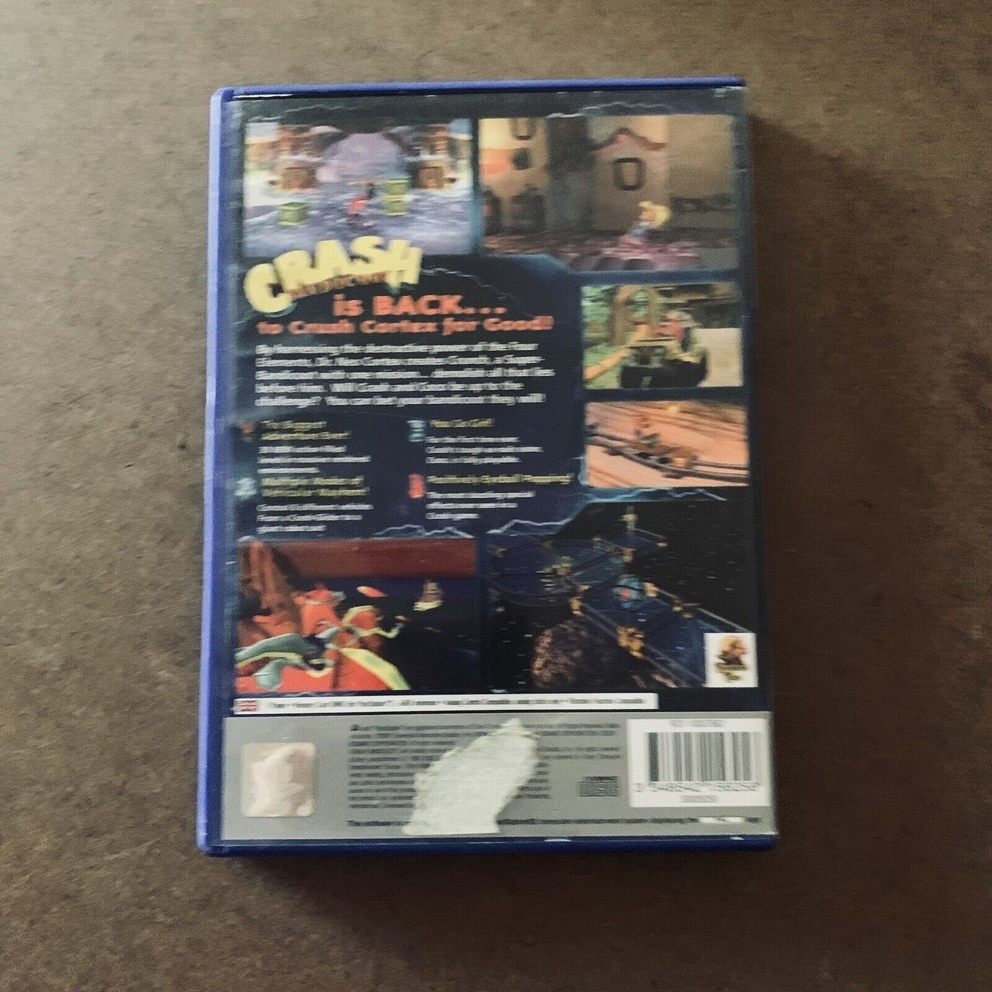 PlayStation 2 CRASH BANDICOOT The Wrath of Cortex Platinum PS2 Animated Game