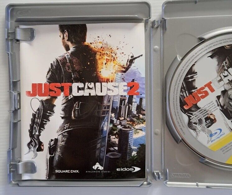 PlayStation 3 JUST CAUSE 2 Platinum PS3 Game Explosive Action Adventure