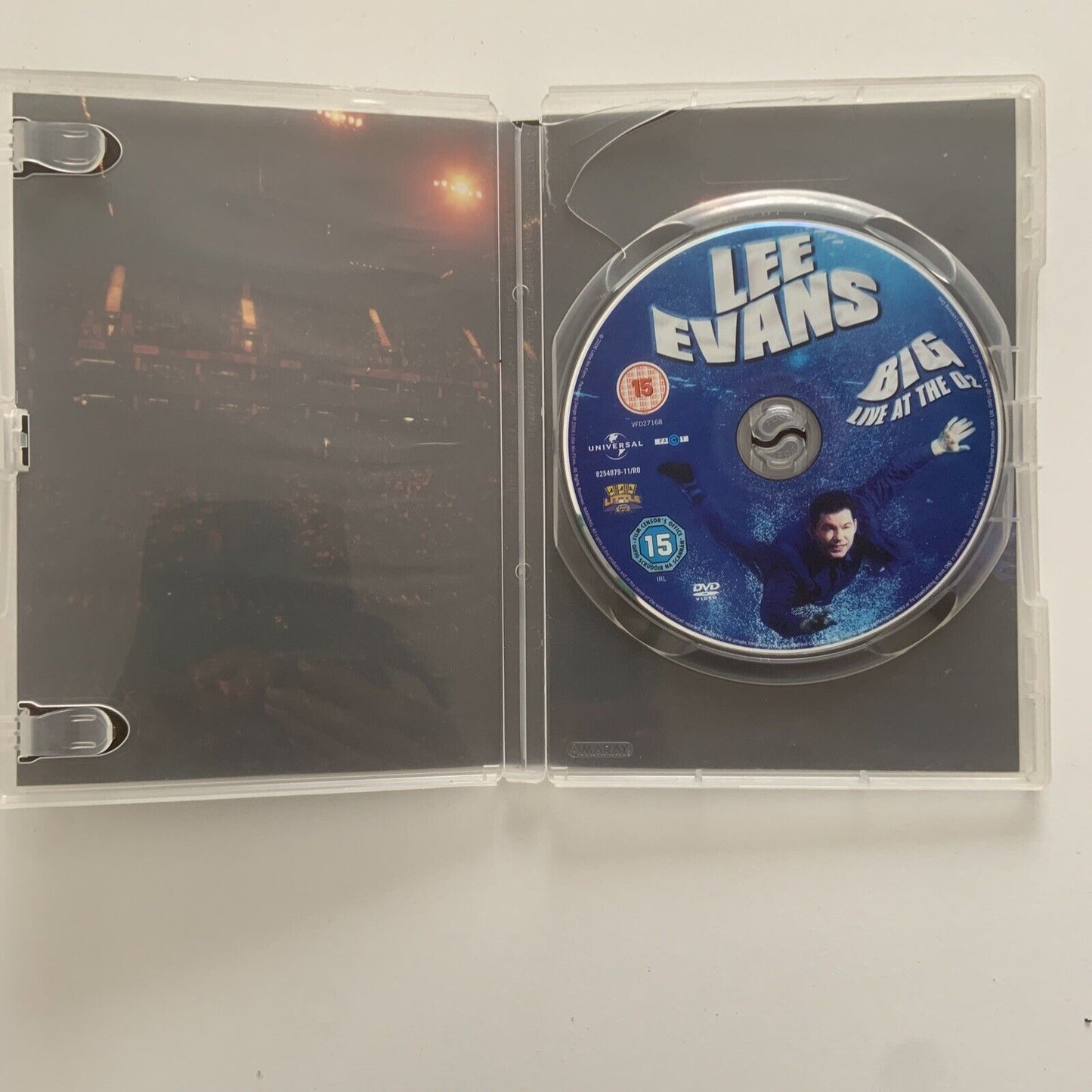 DVD LEE EVANS Big Live at the O2  2018 Stand Up Comedy Routine Concert