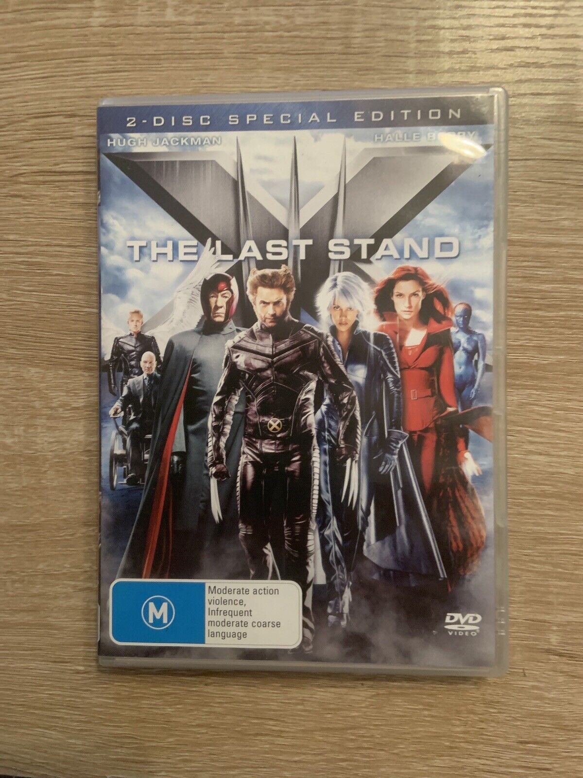 DVD 2 Disc X MEN 3 The Last Stand Hugh Jackman Movie Smart Funny Popping Action