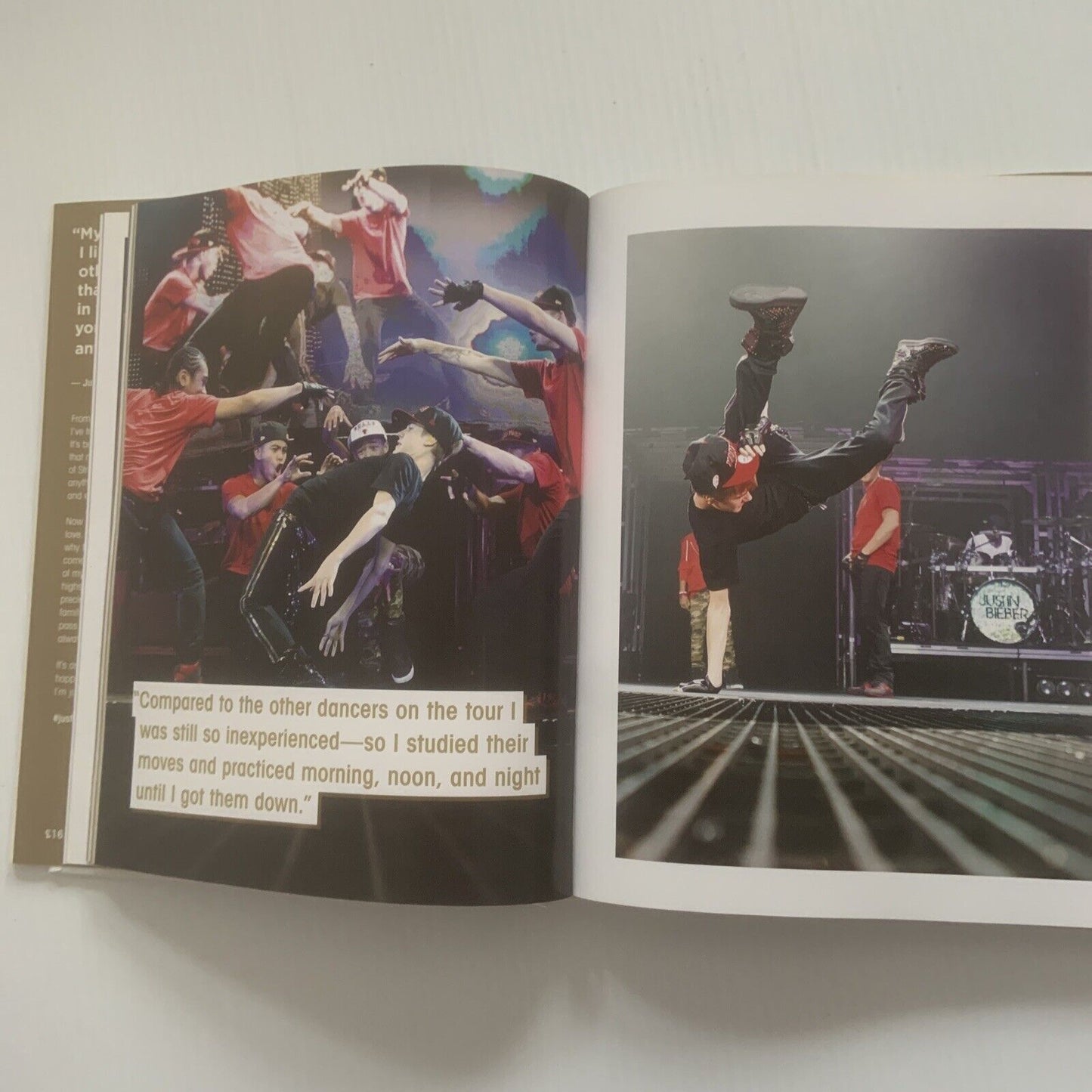 HC Book 100% Official Justin Bieber Just Getting Started by Justin Bieber  2012