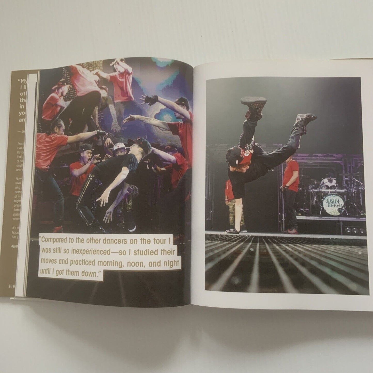 HC Book 100% Official Justin Bieber Just Getting Started by Justin Bieber  2012