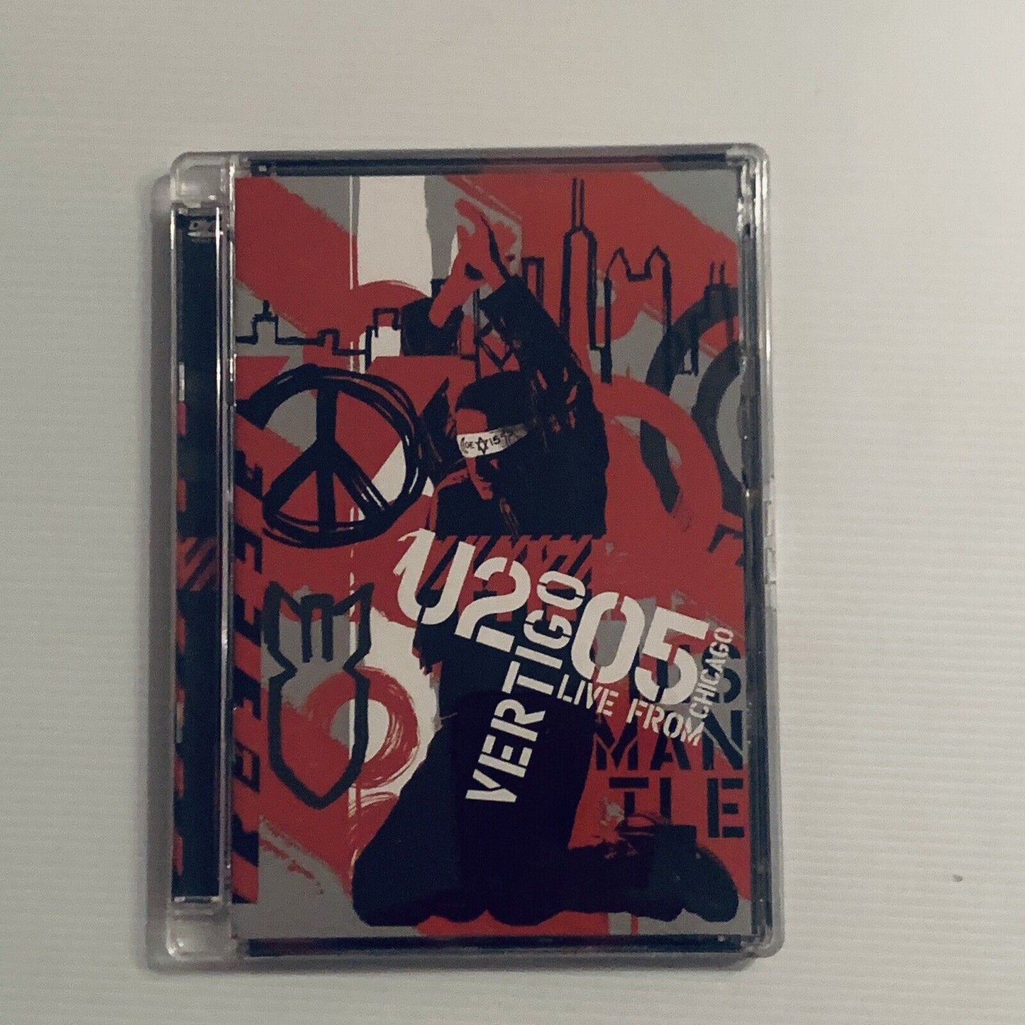 U2 Vertigo Live From Chicago 2005 Music Concert DVD Supercase