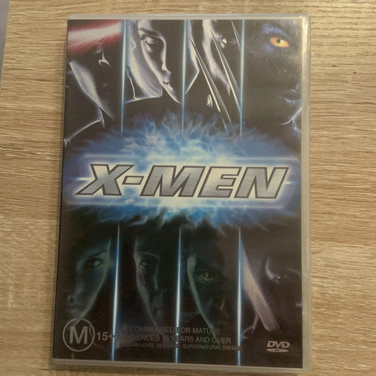 DVD X-Men 2000 Hugh Jackman Movie Marvel Eye Smart Funny Popping Action