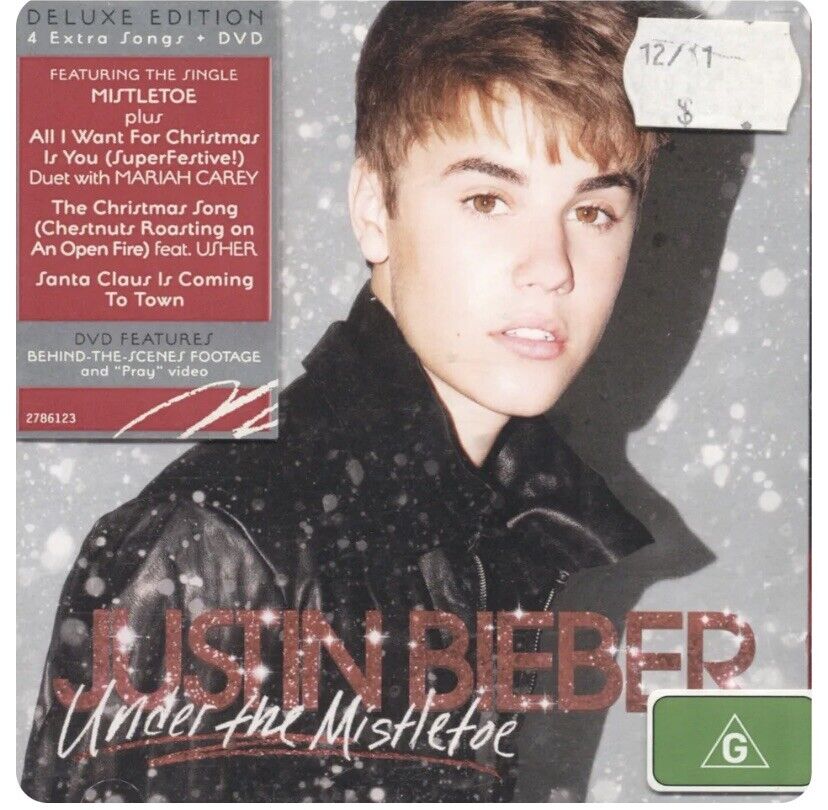 CD & DVD JUSTiN BIEBER Under The Mistletoe Deluxe Edition Music Christmas Xmas