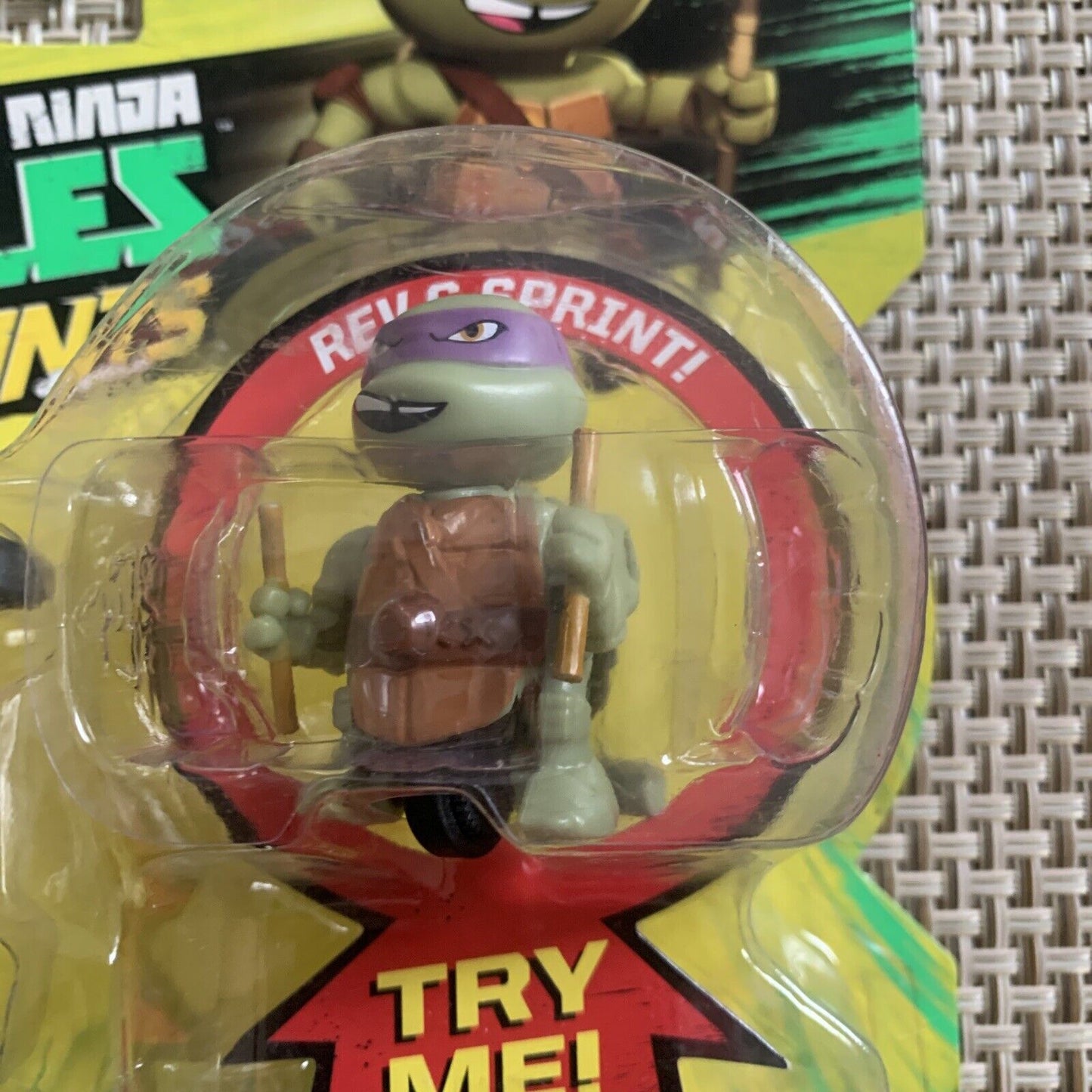 Toy T Sprints DASHER DONNIE Ninja Turtles Donatello Rev Sprint Patrol Buggy 2015