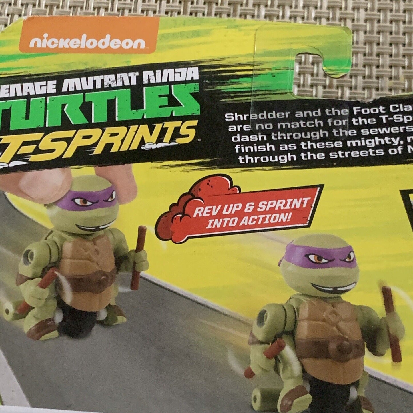 Toy T Sprints DASHER DONNIE Ninja Turtles Donatello Rev Sprint Patrol Buggy 2015
