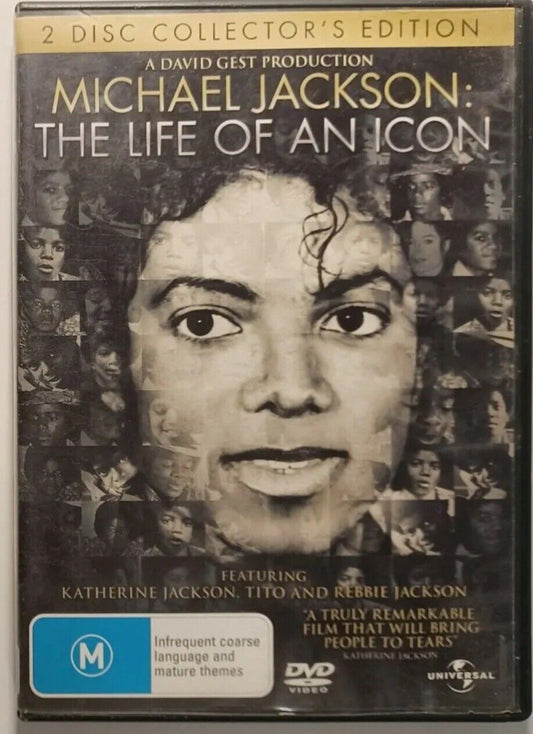 DVD Michael Jackson The Life Of An Icon  R2 4 Sealed Jackson 5 Music NEW