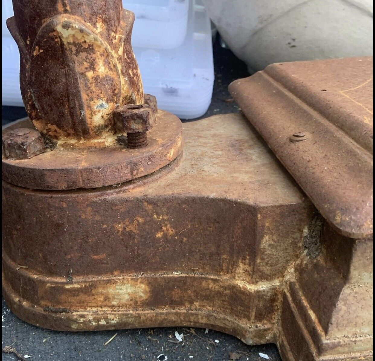 Antique Floor Scales SALTER  Cast Iron Rustic magnificent working Rustic Charm