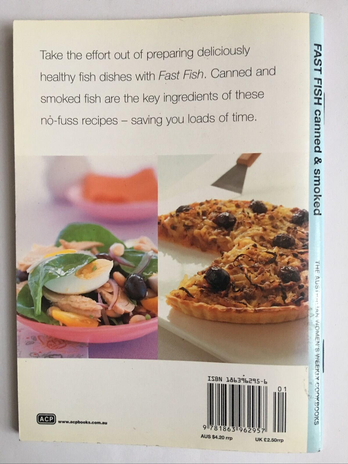 AWW "Fast Fish" Australian Women's Weekly Home Library Susan Tomnay PB Booklet