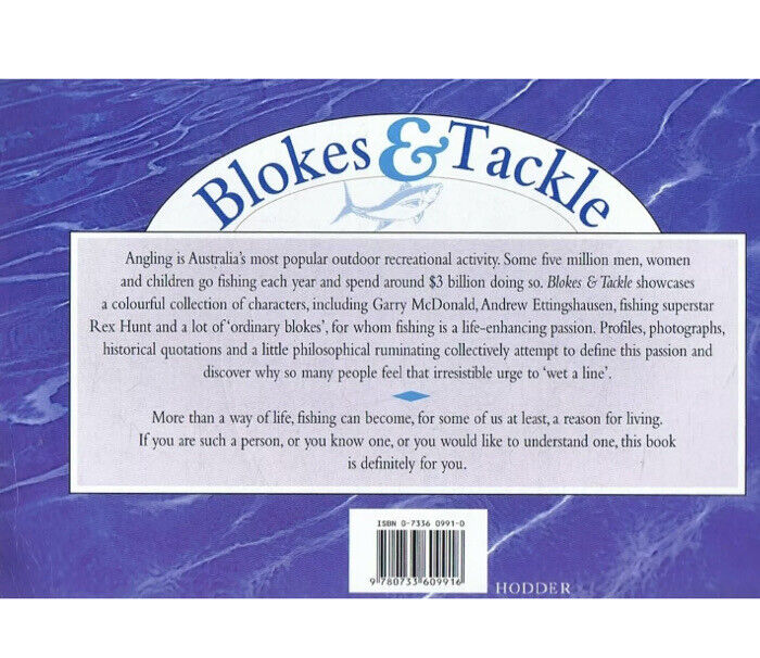 PB Book BLOKES & TACKLE by Steve Starling Fishing Angling 1999 160 Pages