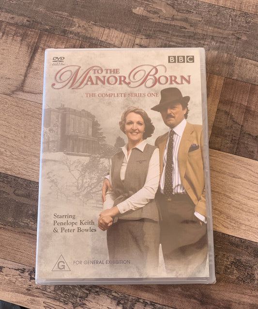 DVD TO THE MANOR BORN Season 1 One R4 BBC Comedy TV Series Sealed NEW 2 Disc