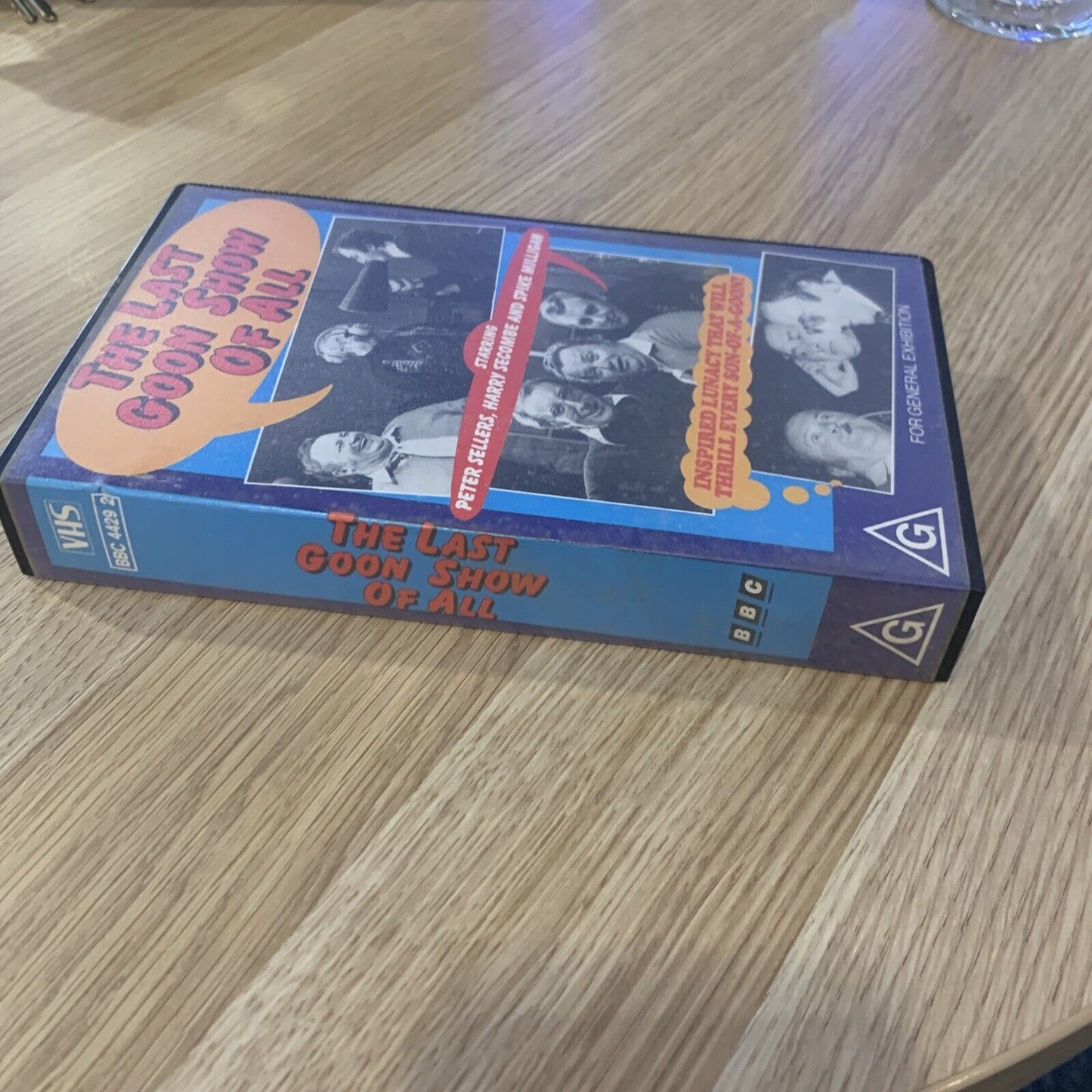 VHS THE LAST GOON SHOW OF ALL Video Tape Peter Sellers Comedy Movie Vintage BBC