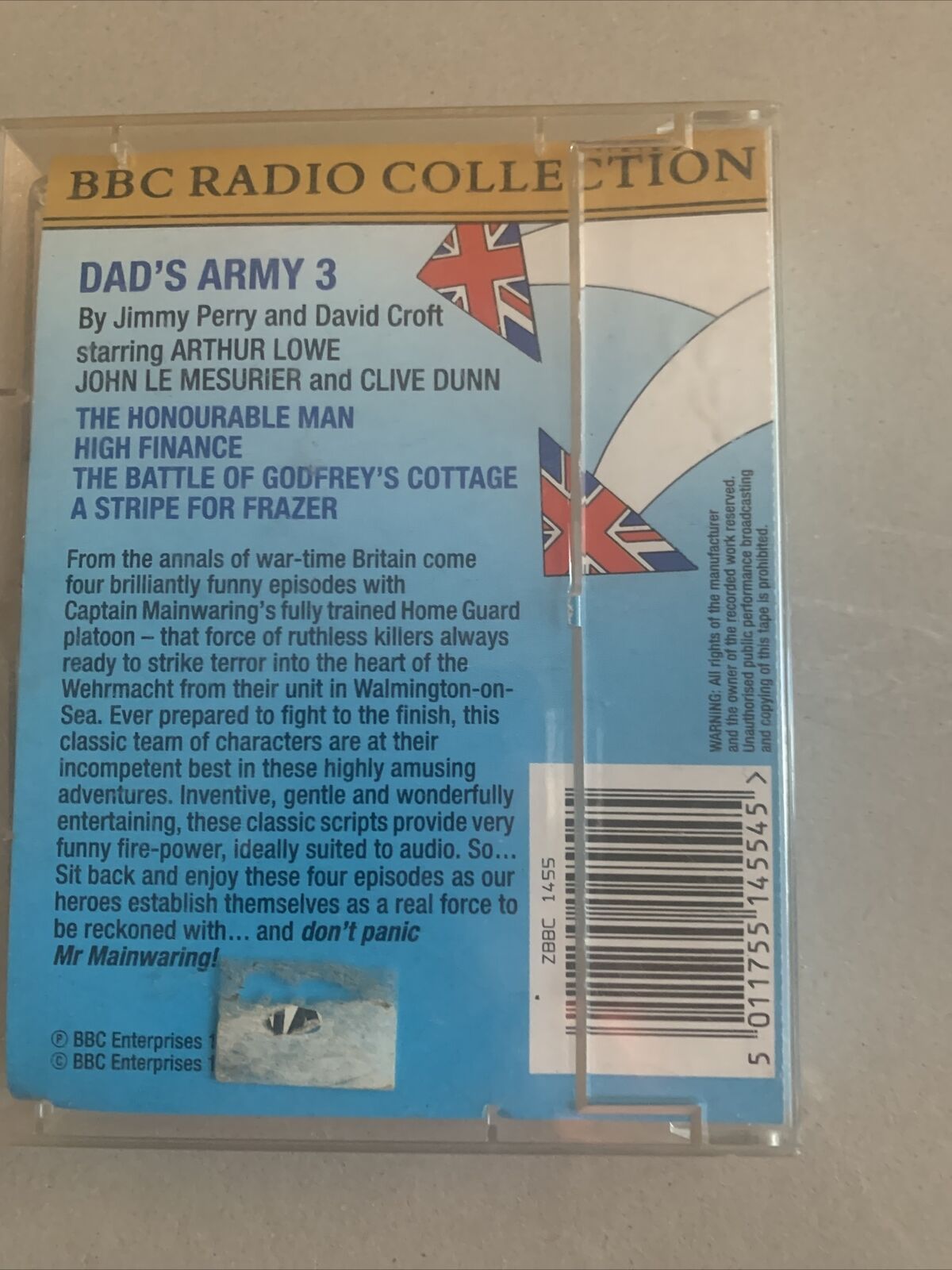 Audio Book DAD'S ARMY 3 BBC Radio Collection COMEDY TALKING 2 Audio Cassette Set