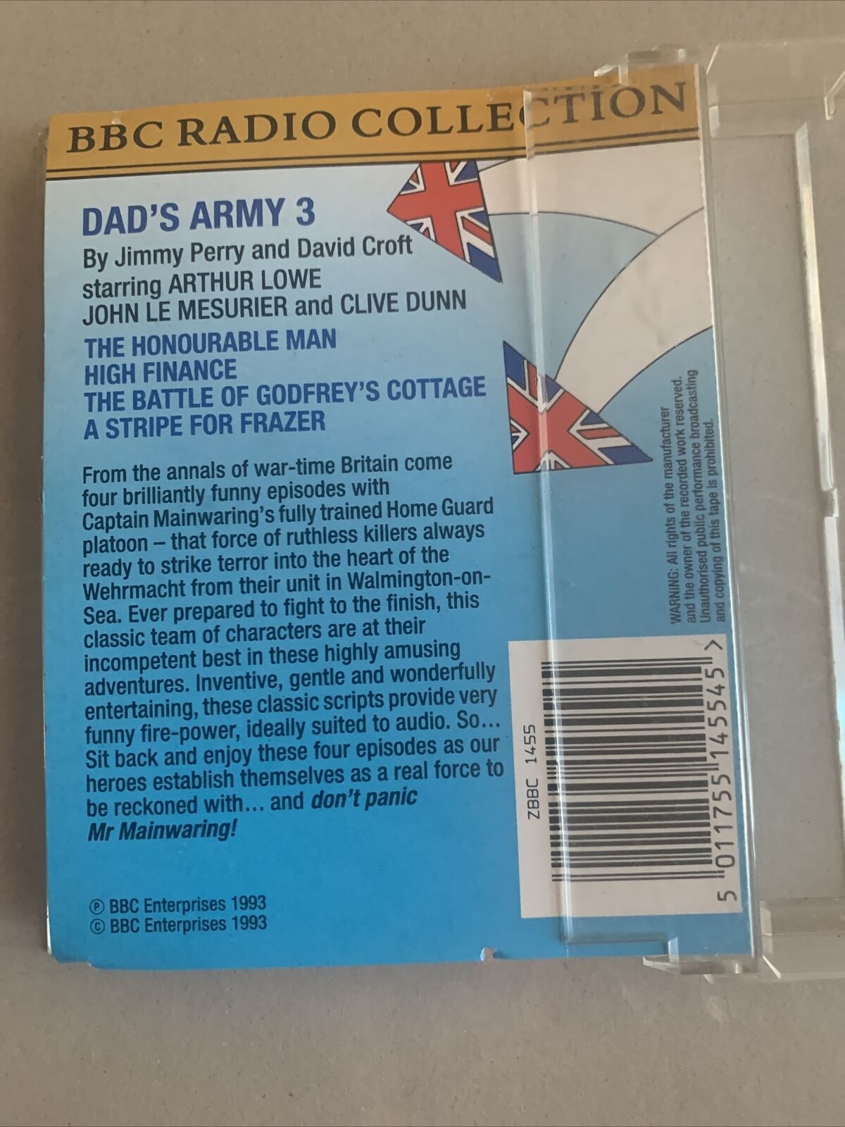 Audio Book DAD'S ARMY 3 BBC Radio Collection COMEDY TALKING 2 Audio Cassette Set