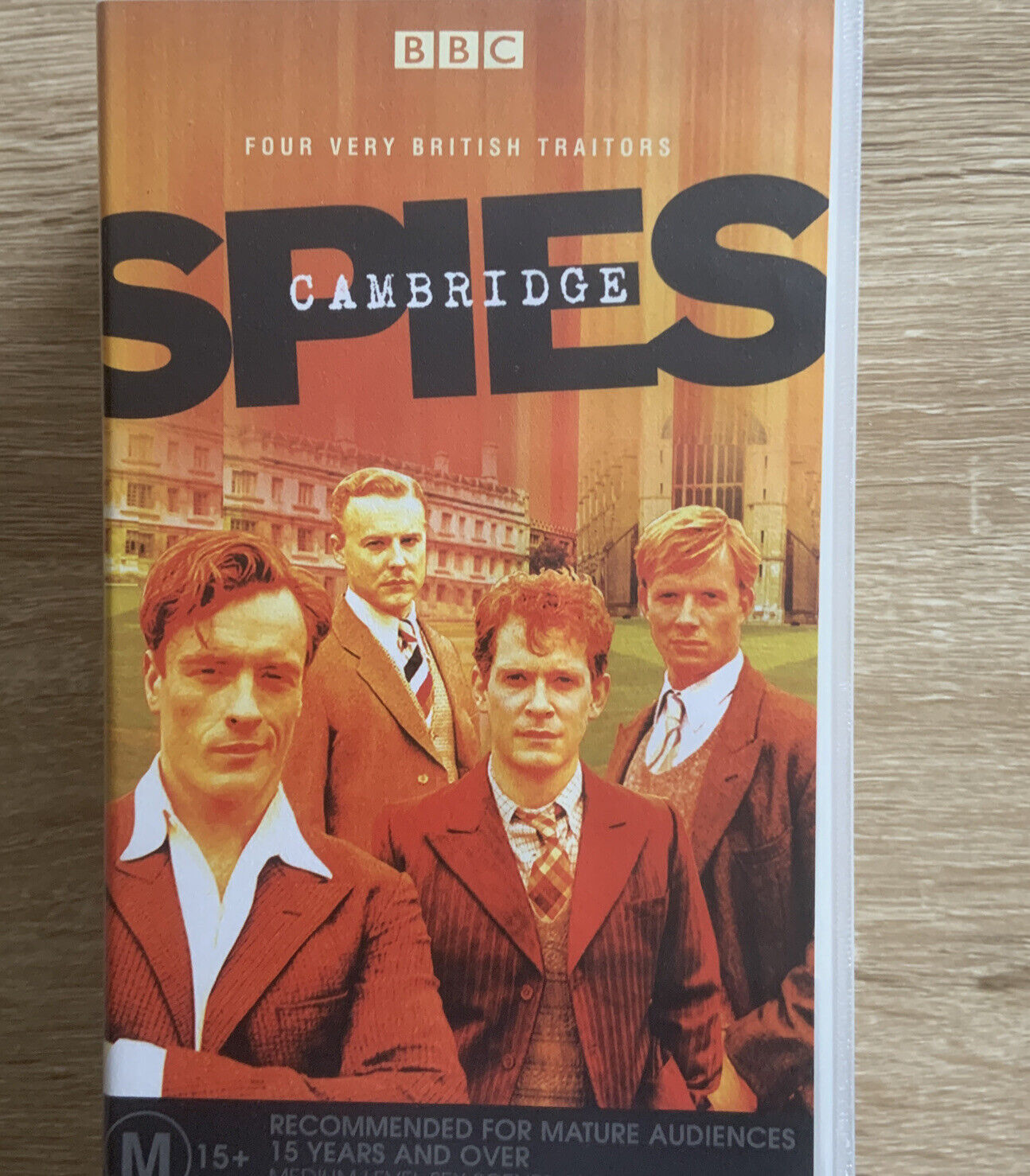 VHS CAMBRIDGE SPIES TOM HOLLANDER TOBY STEPHENS BBC TV Series SOVIET Drama Rare
