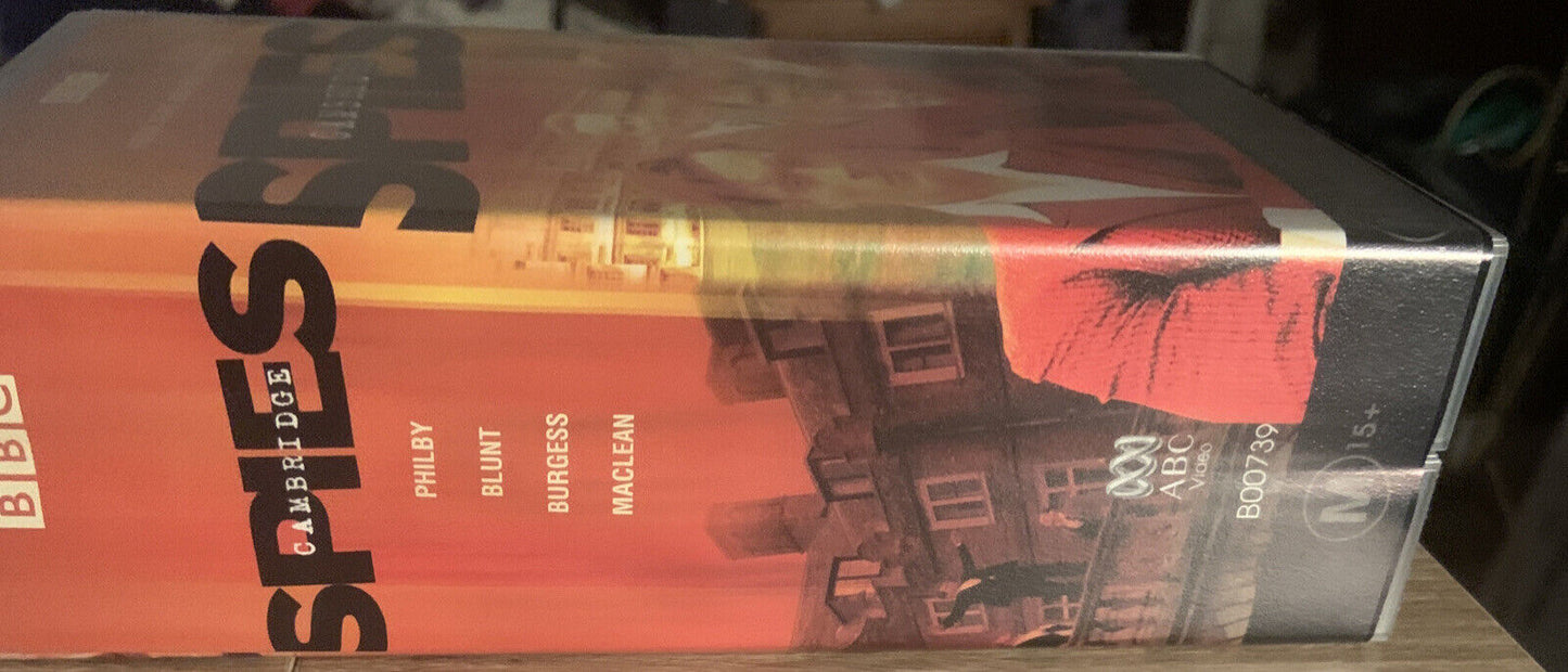 VHS CAMBRIDGE SPIES TOM HOLLANDER TOBY STEPHENS BBC TV Series SOVIET Drama Rare