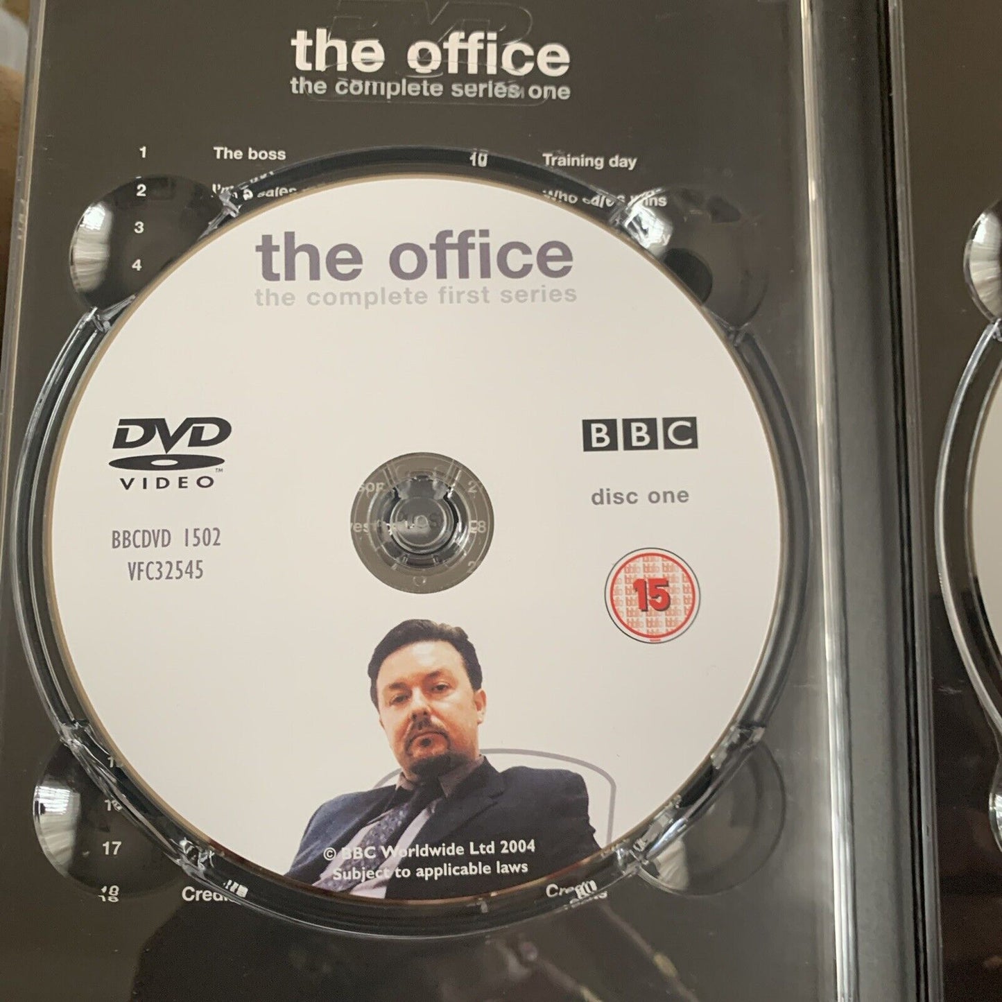 DVD THE OFFICE Season 1 & 2 + Christmas Special BBC TV Series Box Set