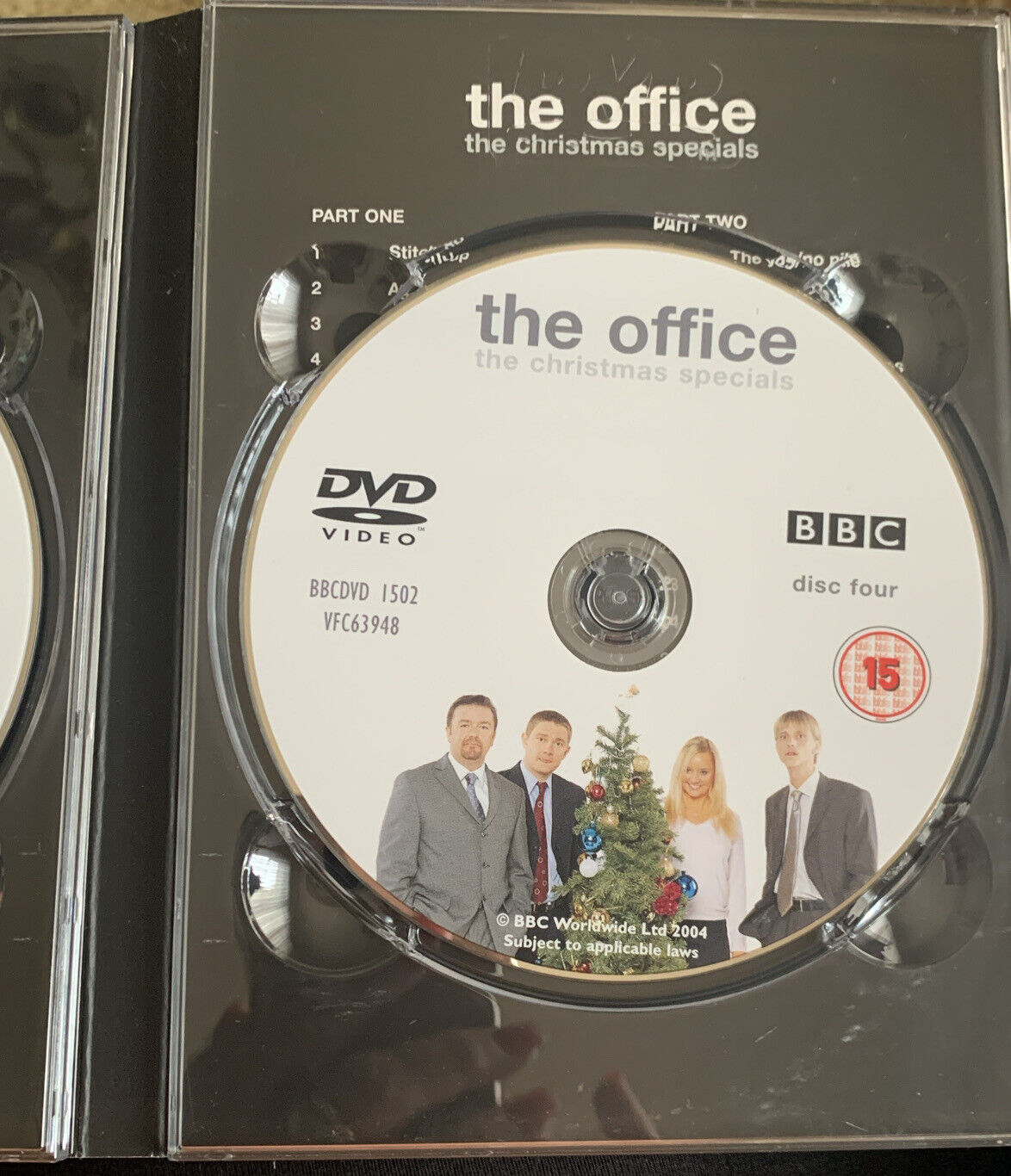 DVD THE OFFICE Season 1 & 2 + Christmas Special BBC TV Series Box Set