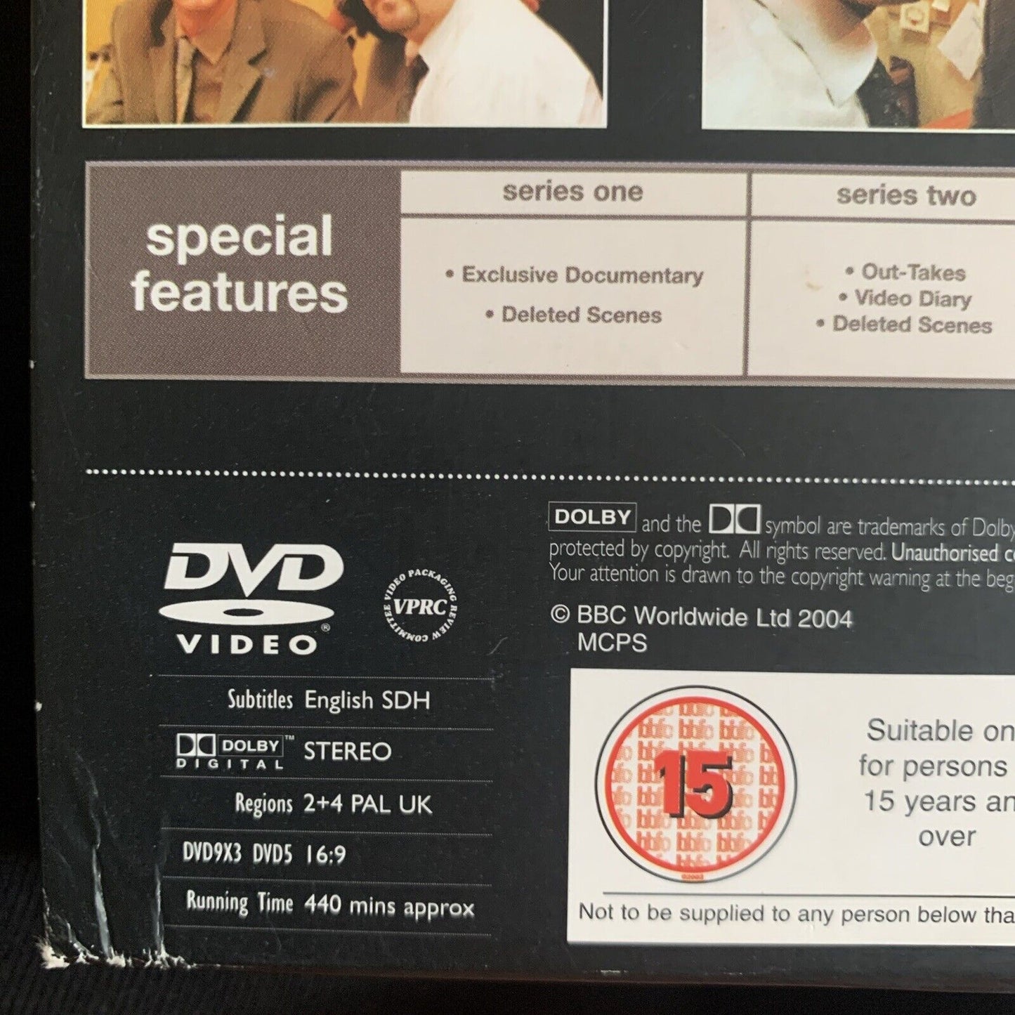 DVD THE OFFICE Season 1 & 2 + Christmas Special BBC TV Series Box Set