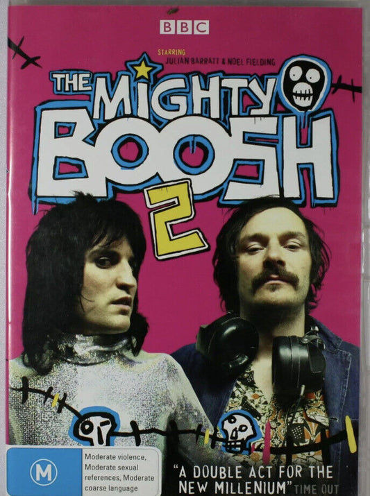 DVD THE MIGHTY BOOSH 2 Comedy Special Features TV Series ABC 2 Disc Set BBC