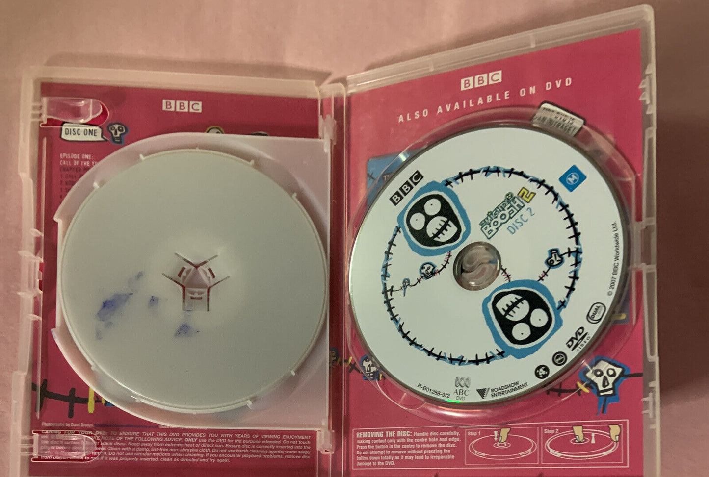 DVD THE MIGHTY BOOSH 2 Comedy Special Features TV Series ABC 2 Disc Set BBC
