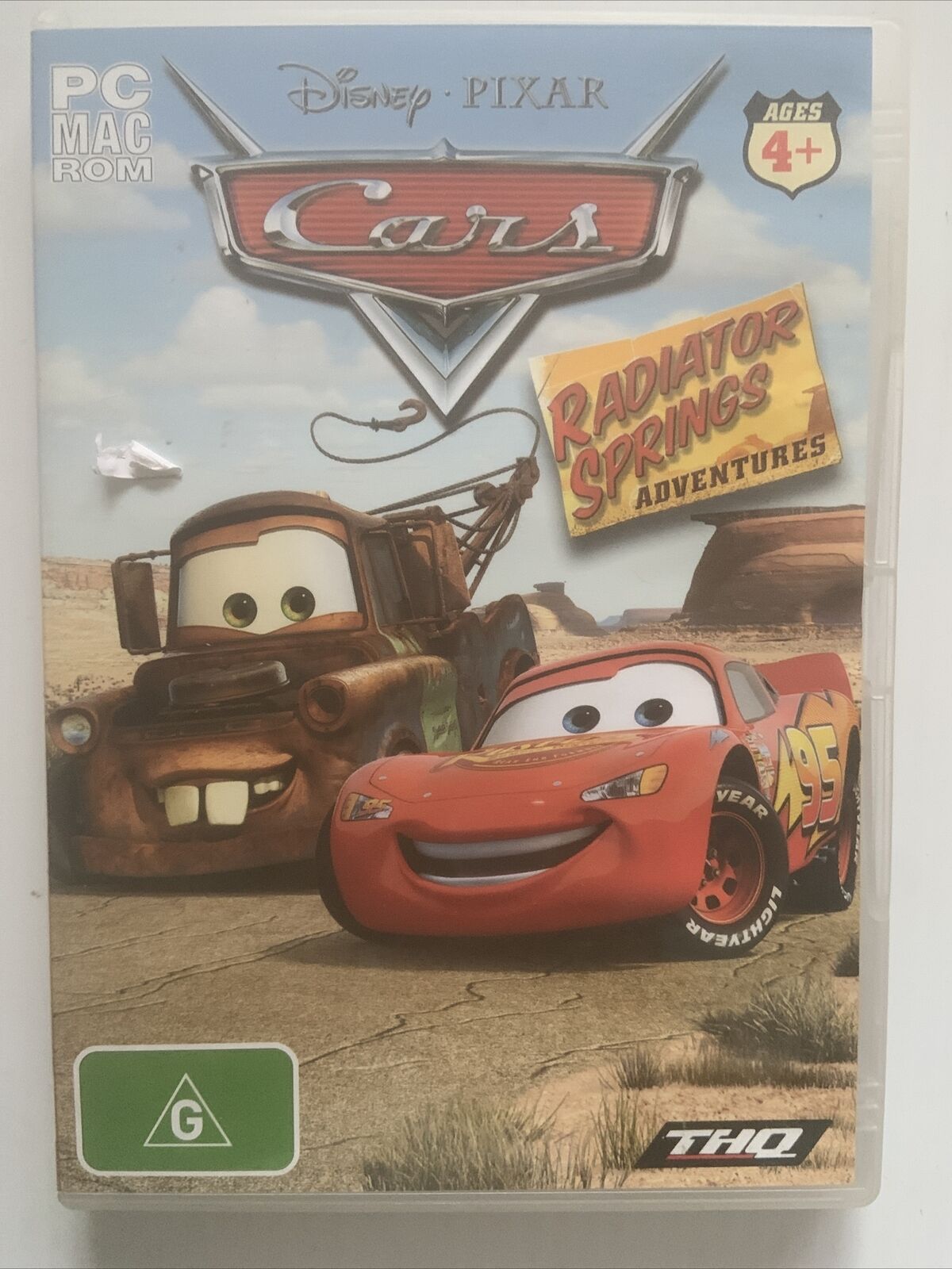 PC DVD ROM Mac CARS Disney Pixar Radiator Springs Adventure Animated Game