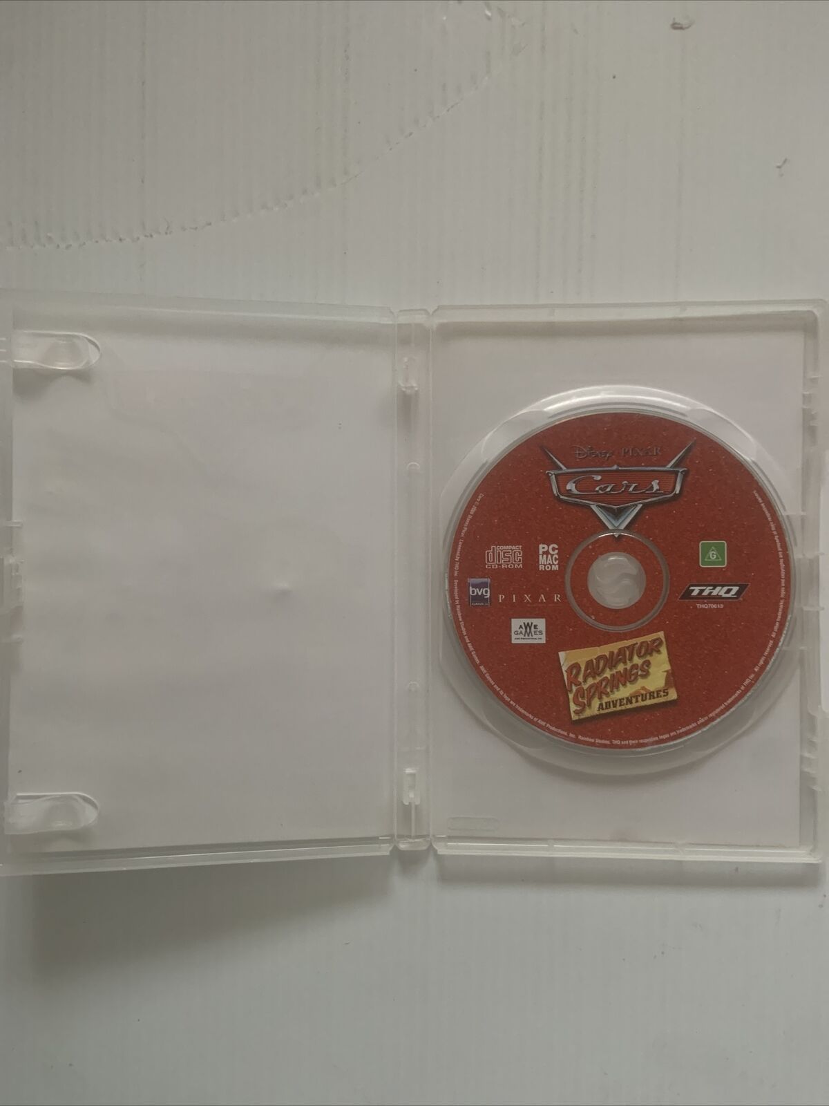 PC DVD ROM Mac CARS Disney Pixar Radiator Springs Adventure Animated Game