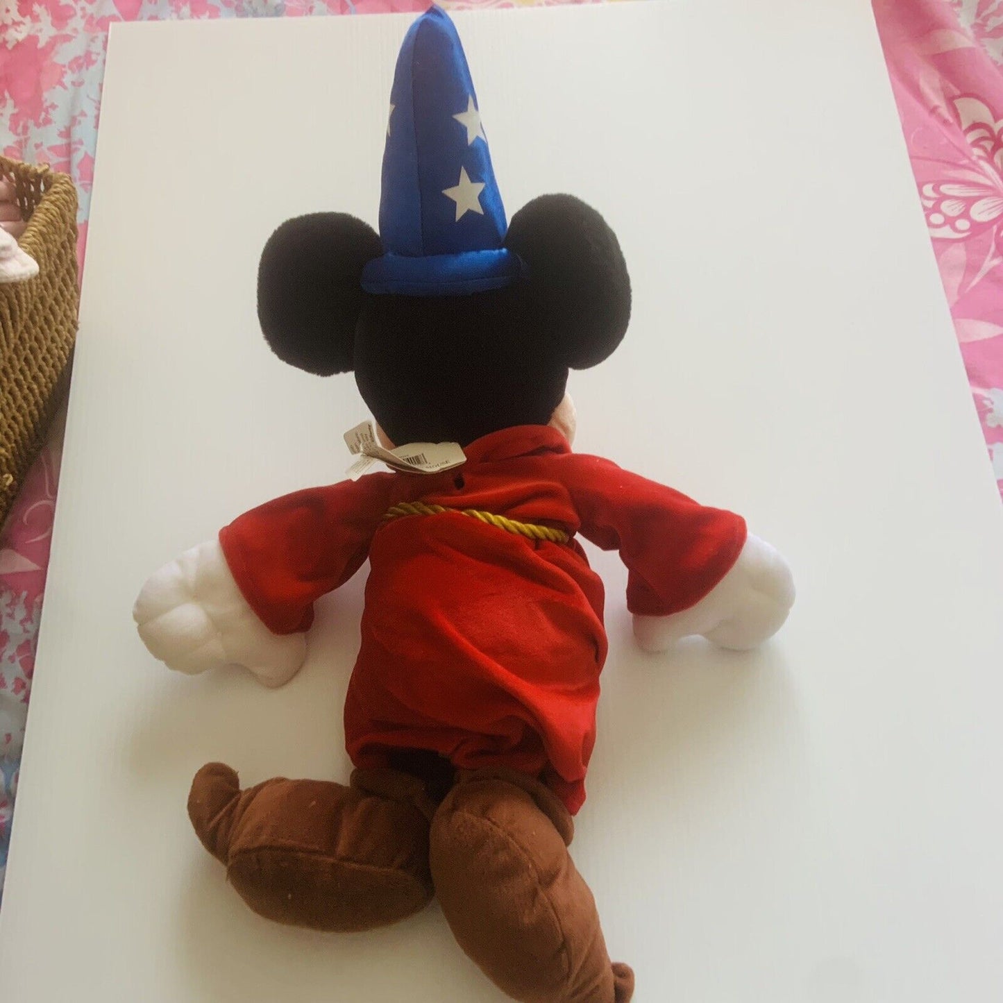 MICKEY MOUSE Sorcerer's Apprentice Disneyland Resort FANTASIA Plush Toy NEW 50cm